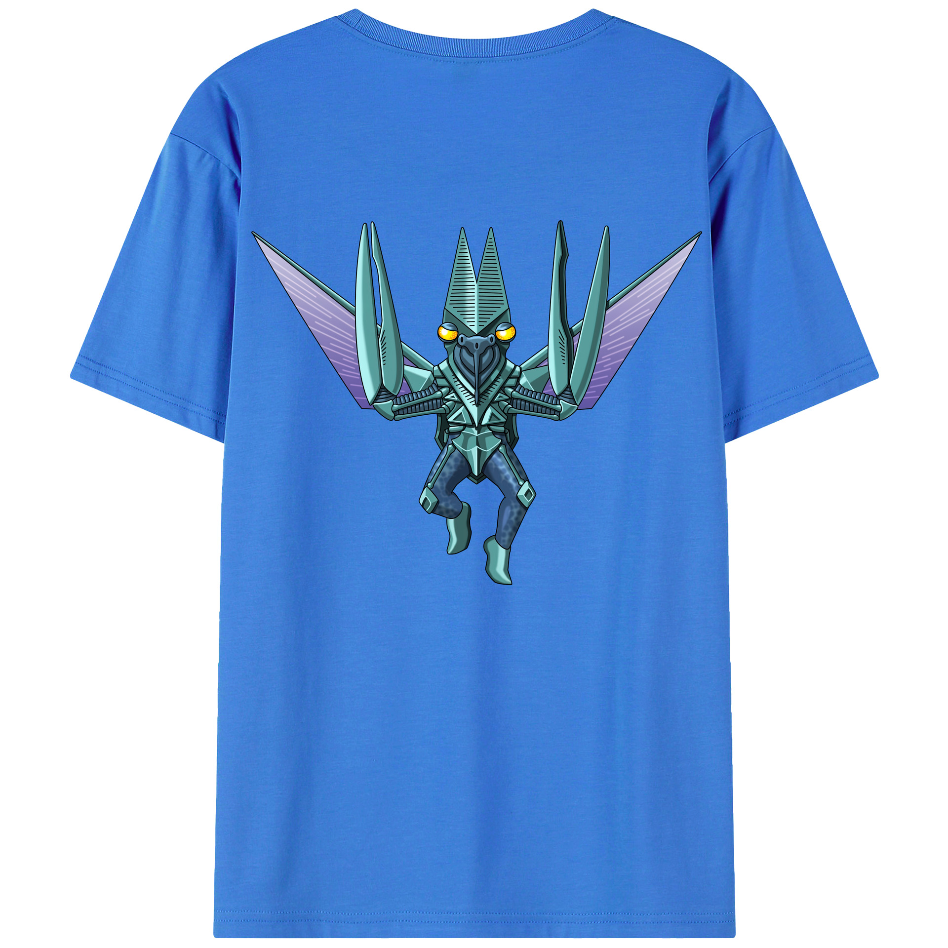 （画像用） ウルトラマン Ultraman 綿100％ メンズ半袖Tシャツ（バックプリント） 通気性