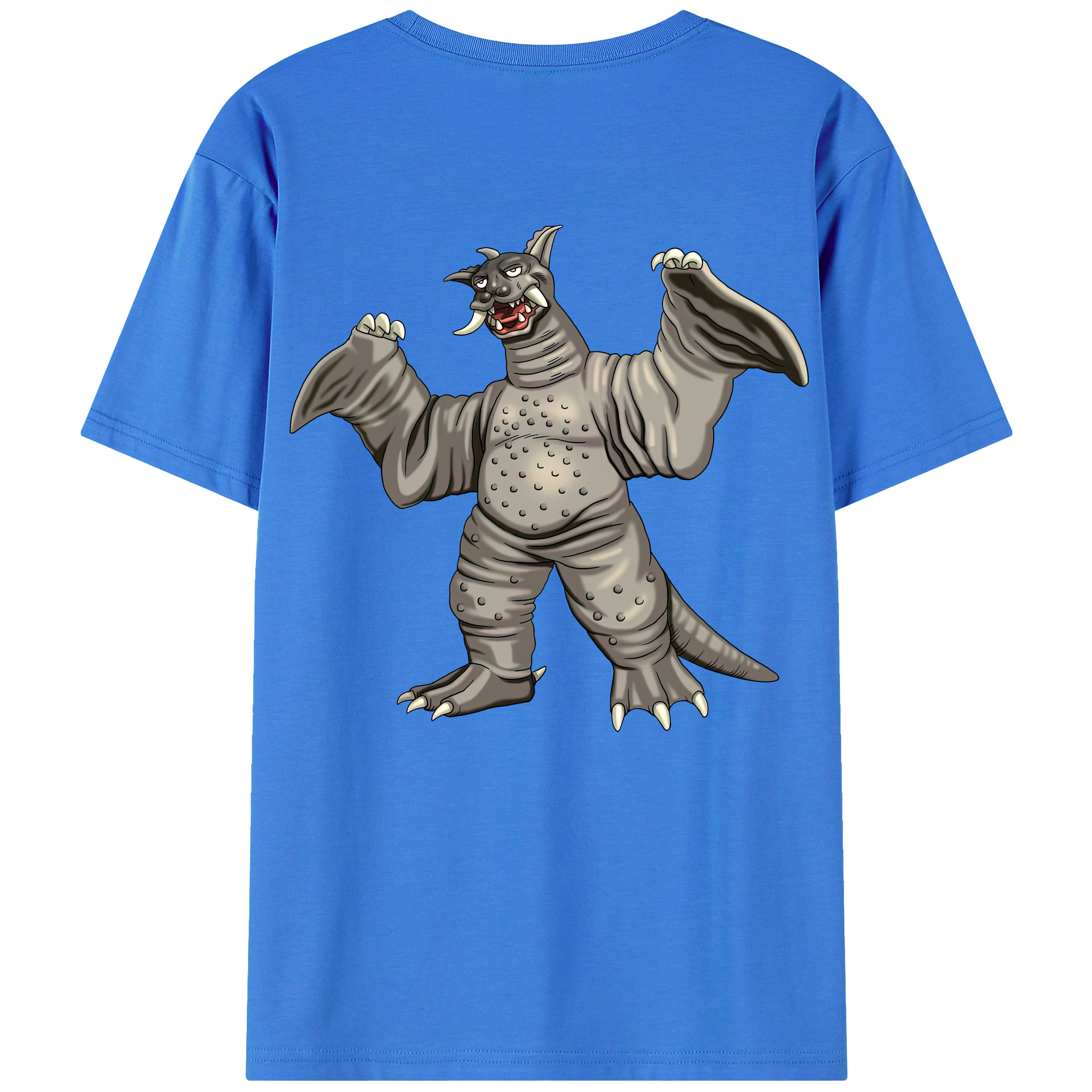 （画像用） ウルトラマン Ultraman 綿100％ メンズ半袖Tシャツ（バックプリント） 通気性