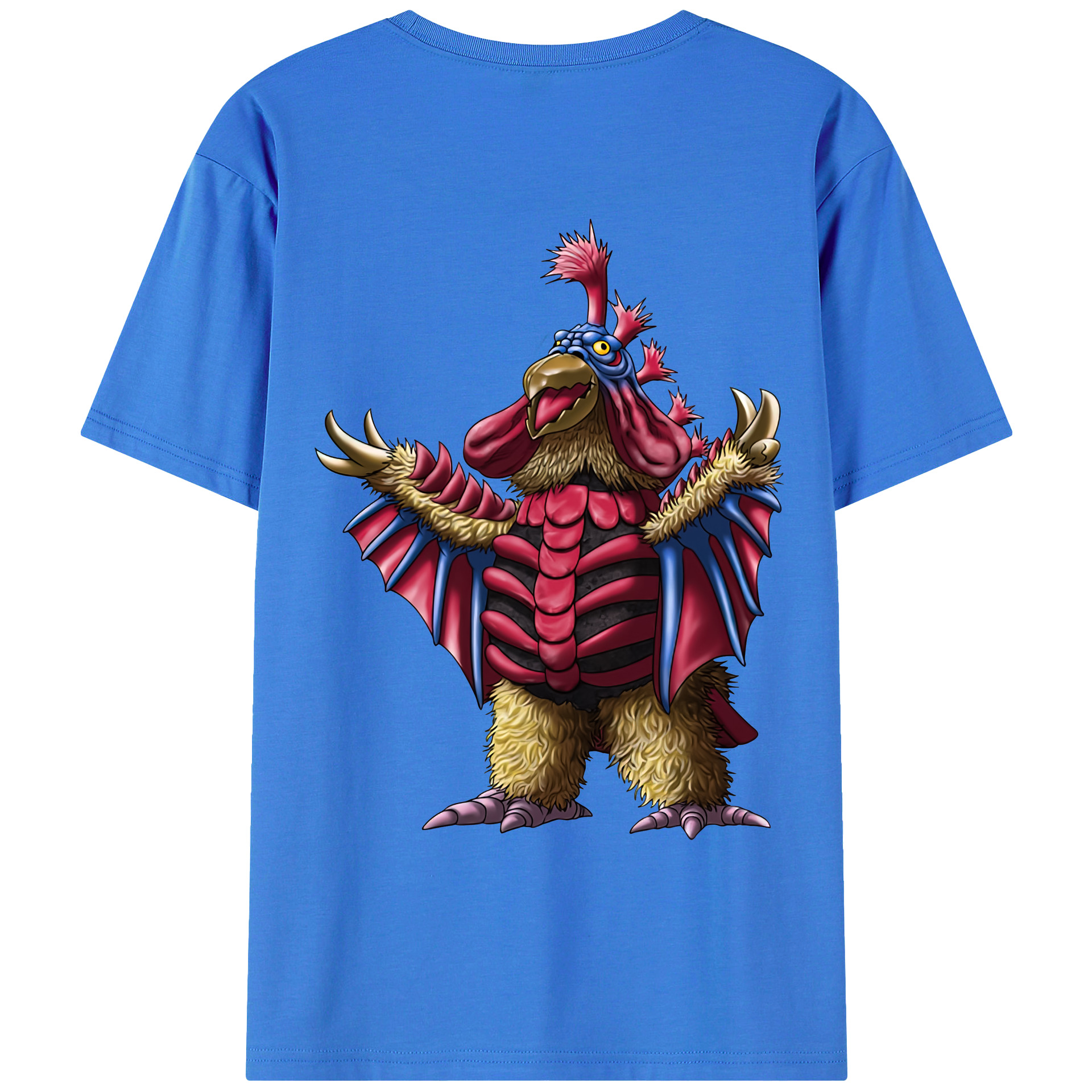 （画像用） ウルトラマン Ultraman 綿100％ メンズ半袖Tシャツ（バックプリント） 通気性