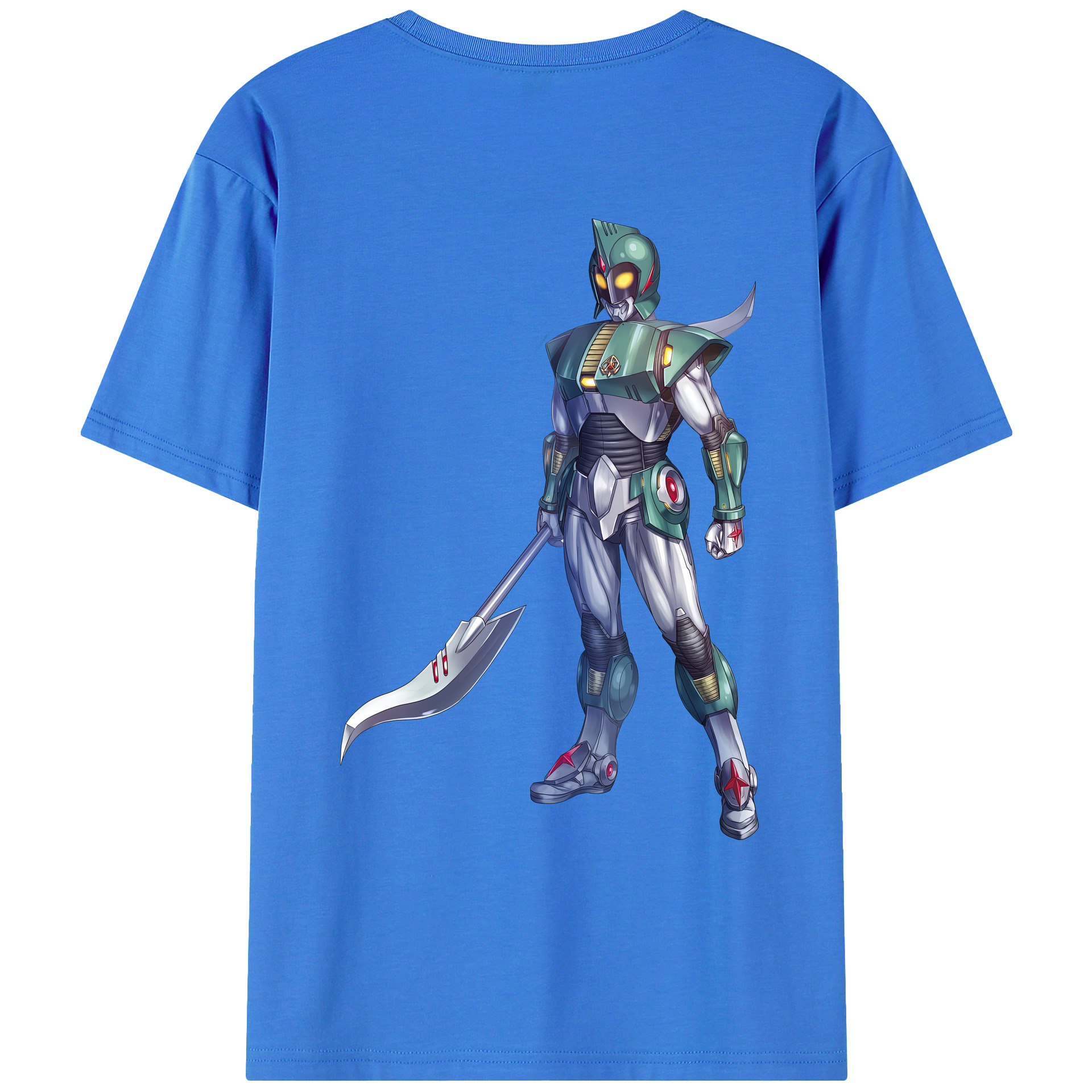（画像用） ウルトラマン Ultraman 綿100％ メンズ半袖Tシャツ（バックプリント） 通気性