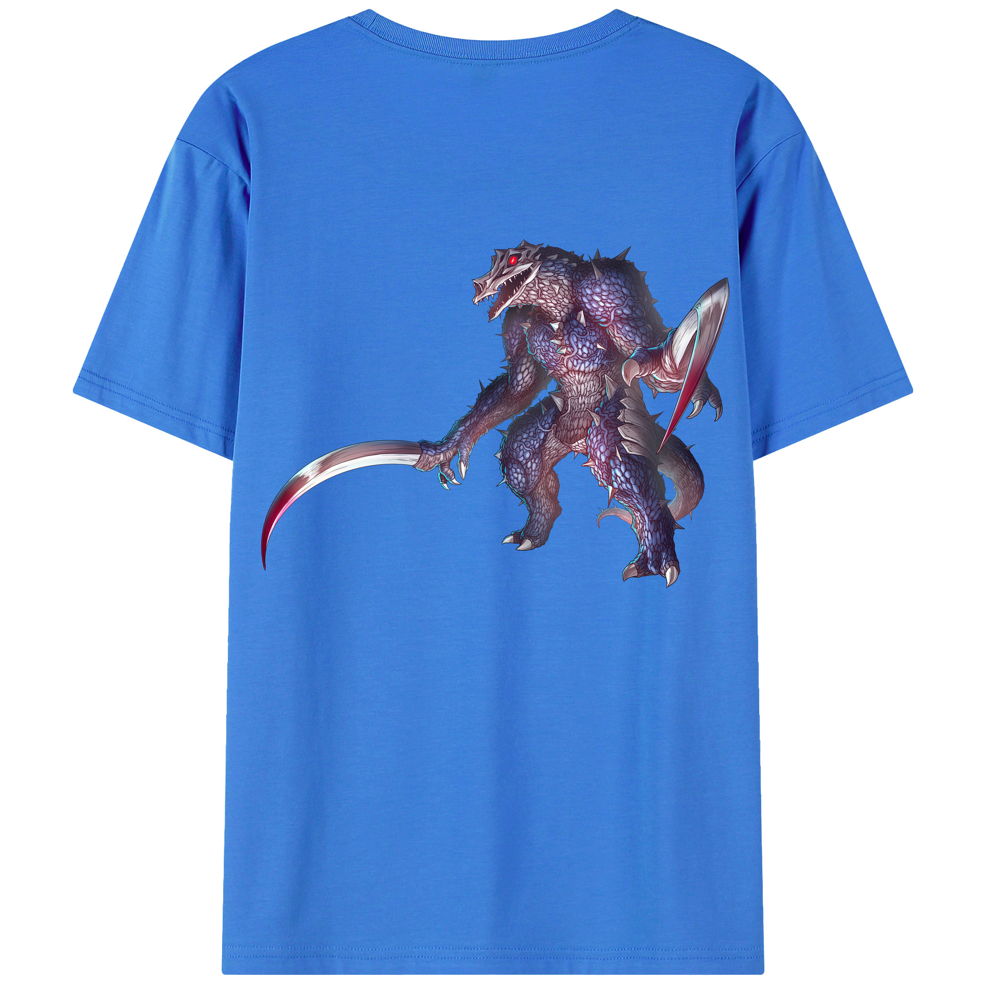 （画像用） ウルトラマン Ultraman 綿100％ メンズ半袖Tシャツ（バックプリント） 通気性