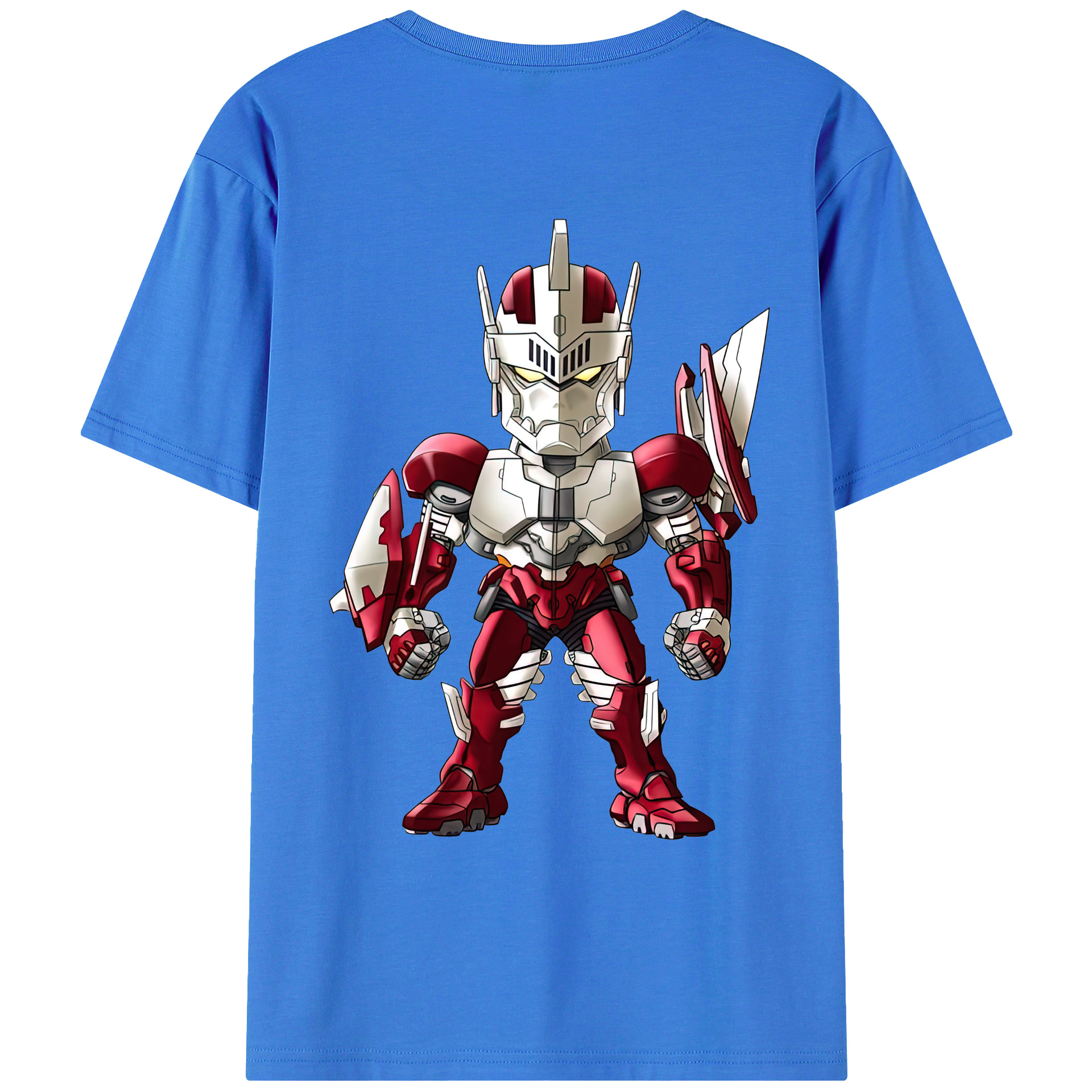 （画像用） ウルトラマン Ultraman 綿100％ メンズ半袖Tシャツ（バックプリント） 通気性