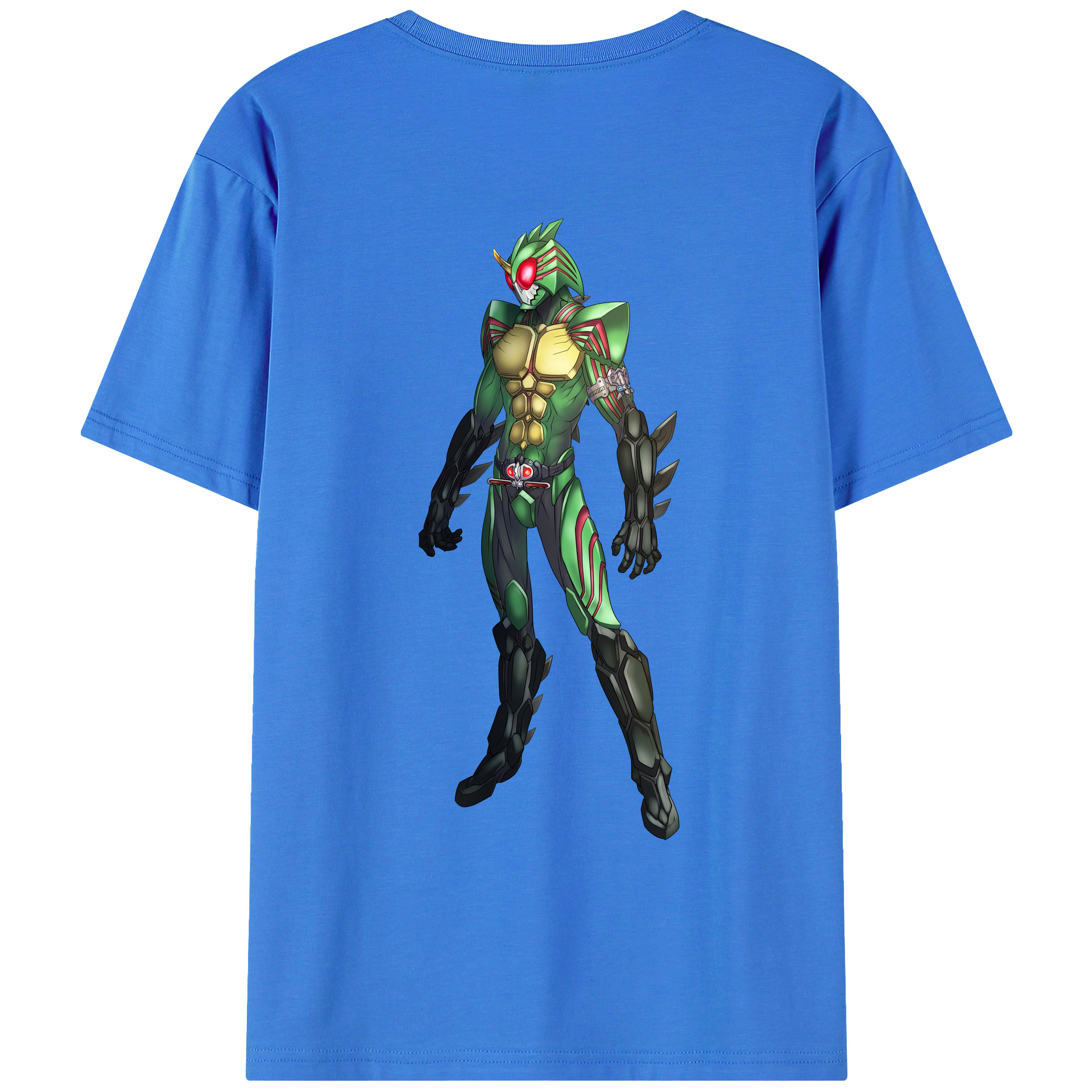 （画像用） ウルトラマン Ultraman 綿100％ メンズ半袖Tシャツ（バックプリント） 通気性