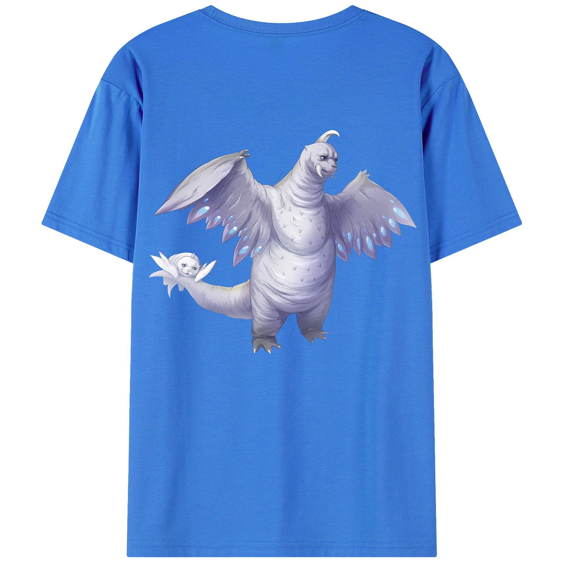 （画像用） ウルトラマン Ultraman 綿100％ メンズ半袖Tシャツ（バックプリント） 通気性