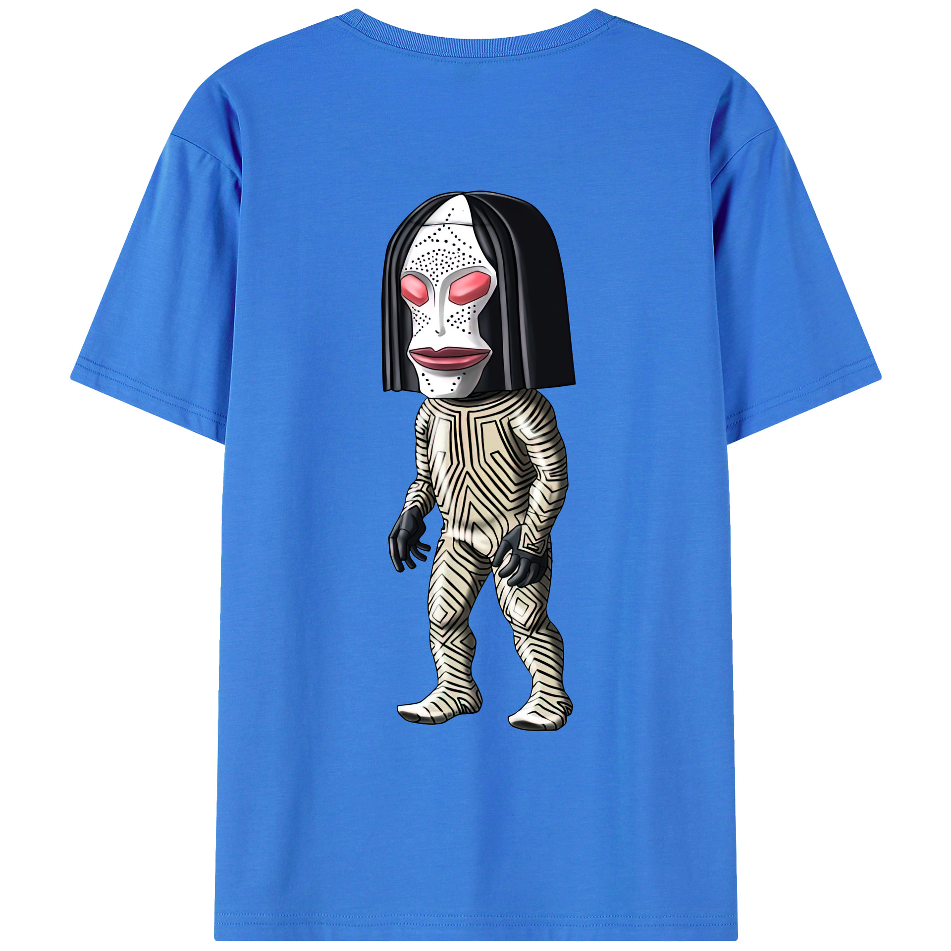 （画像用） ウルトラマン Ultraman 綿100％ メンズ半袖Tシャツ（バックプリント） 通気性