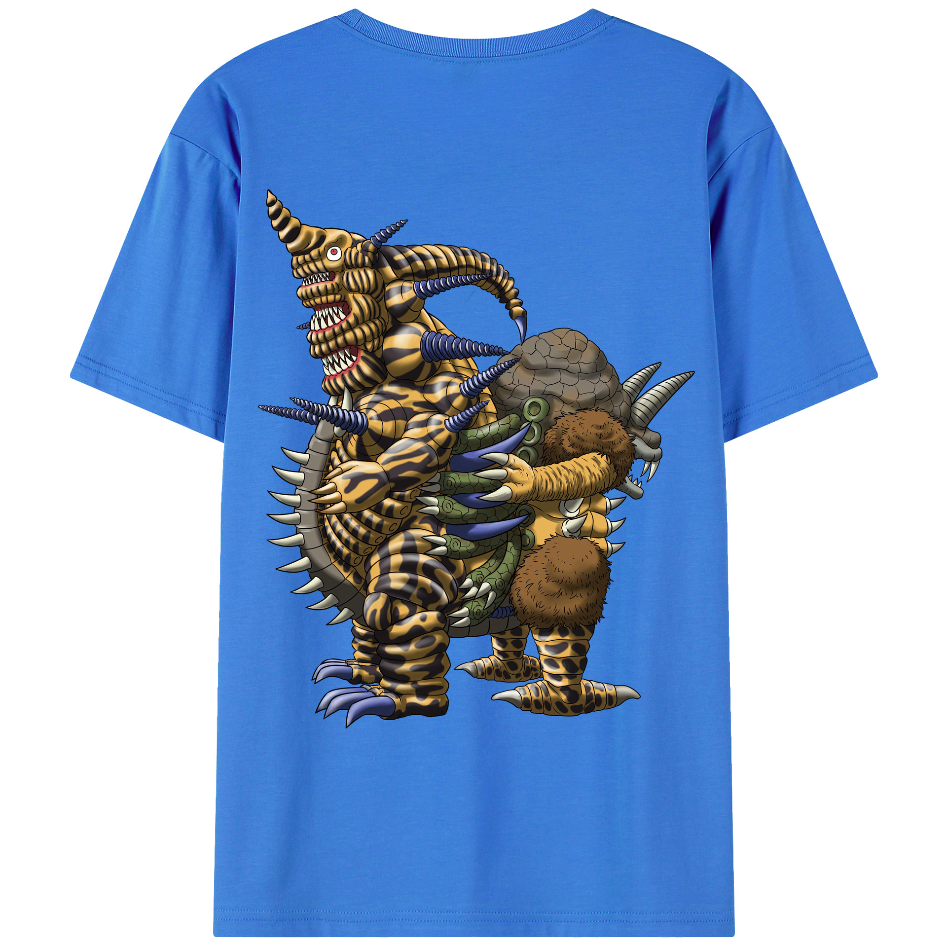 （画像用） ウルトラマン Ultraman 綿100％ メンズ半袖Tシャツ（バックプリント） 通気性