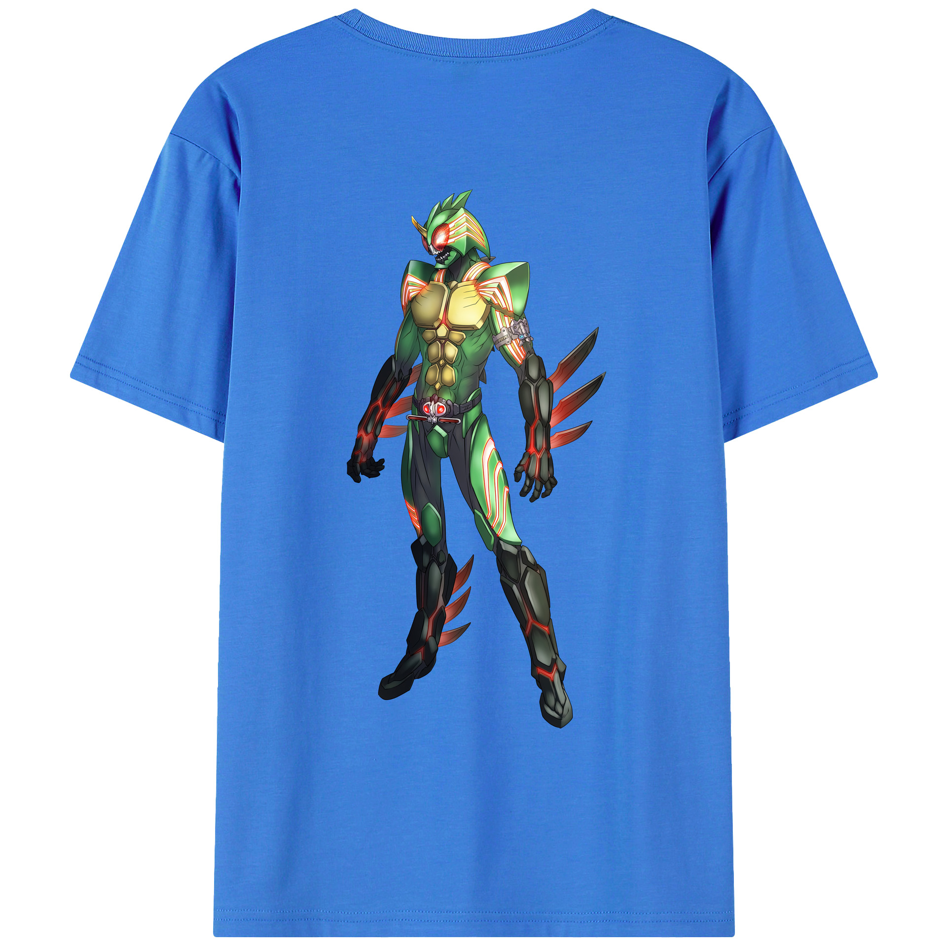 （画像用） ウルトラマン Ultraman 綿100％ メンズ半袖Tシャツ（バックプリント） 通気性