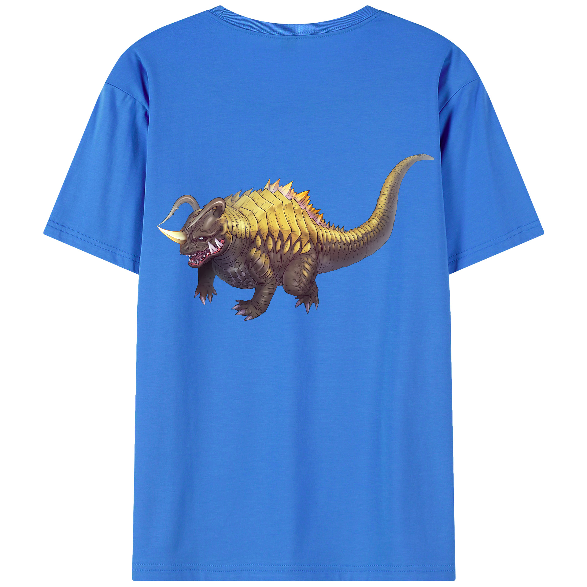 （画像用） ウルトラマン Ultraman 綿100％ メンズ半袖Tシャツ（バックプリント） 通気性