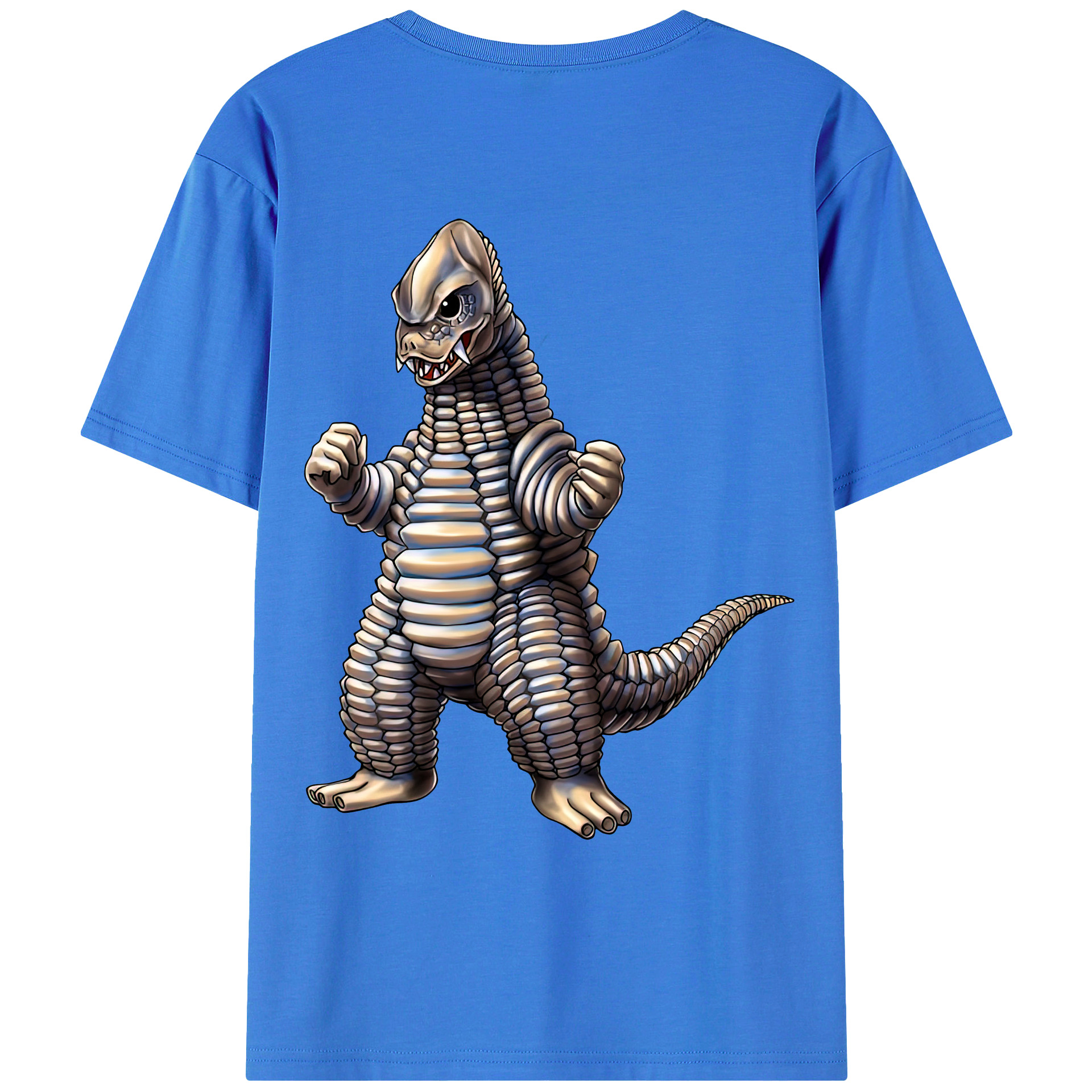 （画像用） ウルトラマン Ultraman 綿100％ メンズ半袖Tシャツ（バックプリント） 通気性