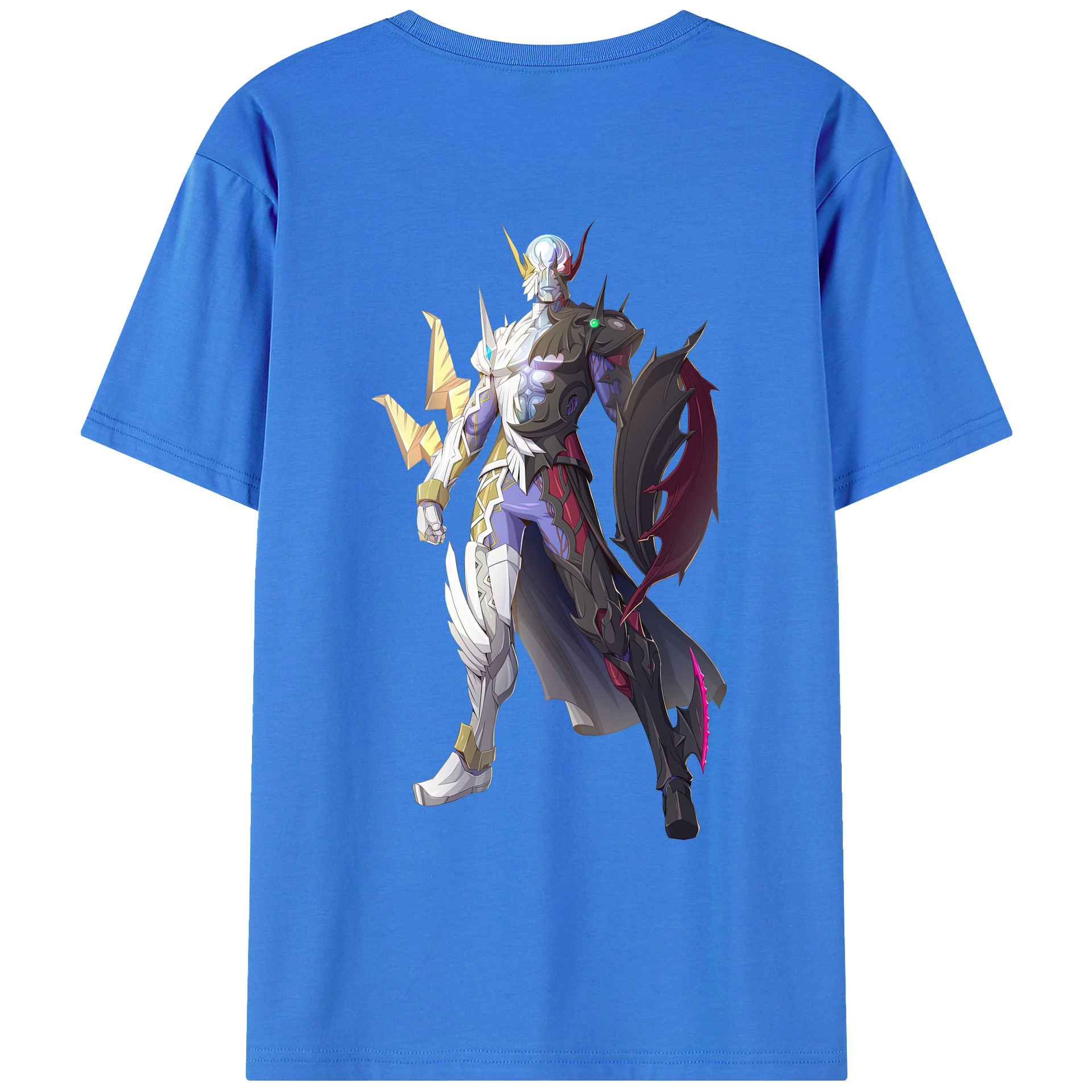 （画像用） ウルトラマン Ultraman 綿100％ メンズ半袖Tシャツ（バックプリント） 通気性