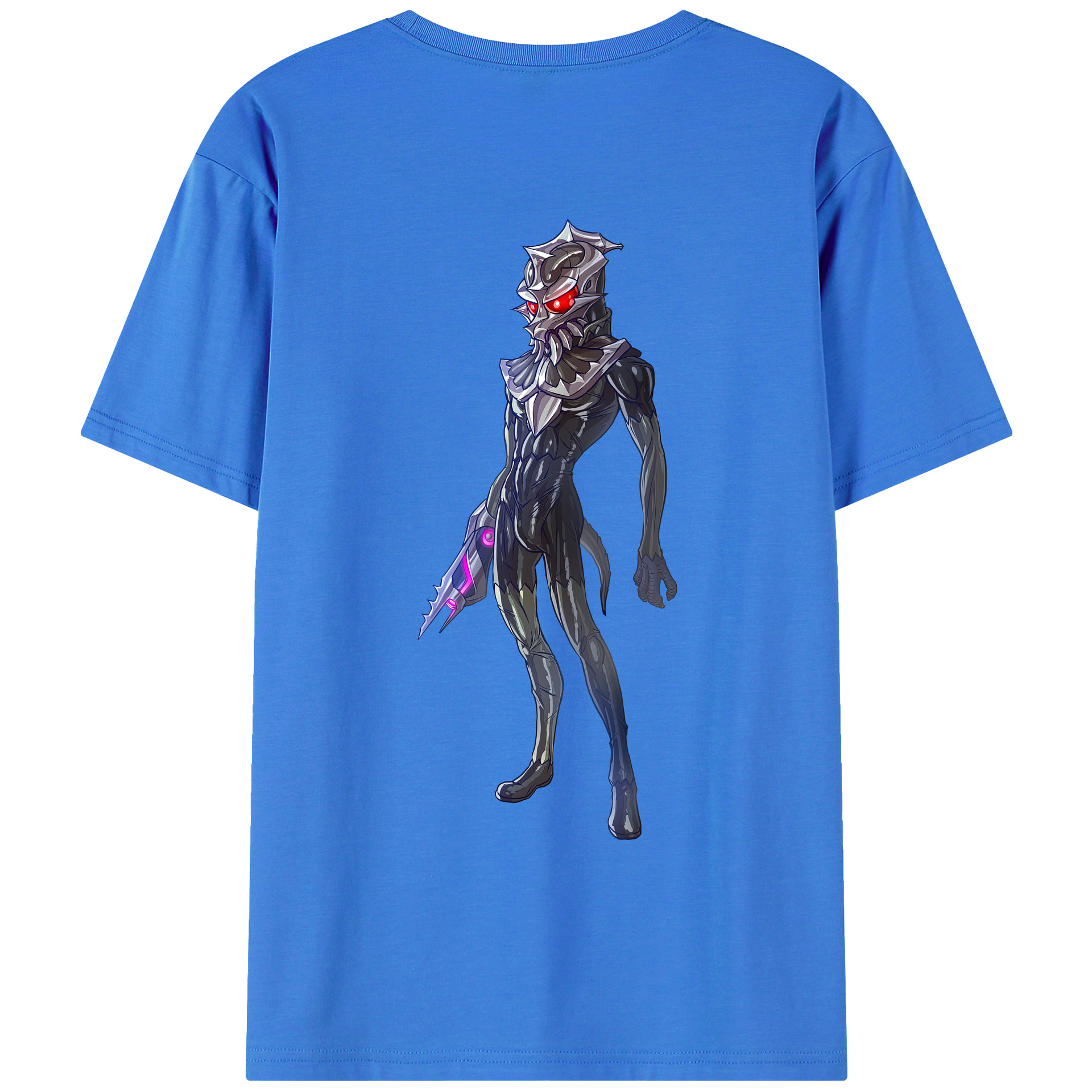（画像用） ウルトラマン Ultraman 綿100％ メンズ半袖Tシャツ（バックプリント） 通気性