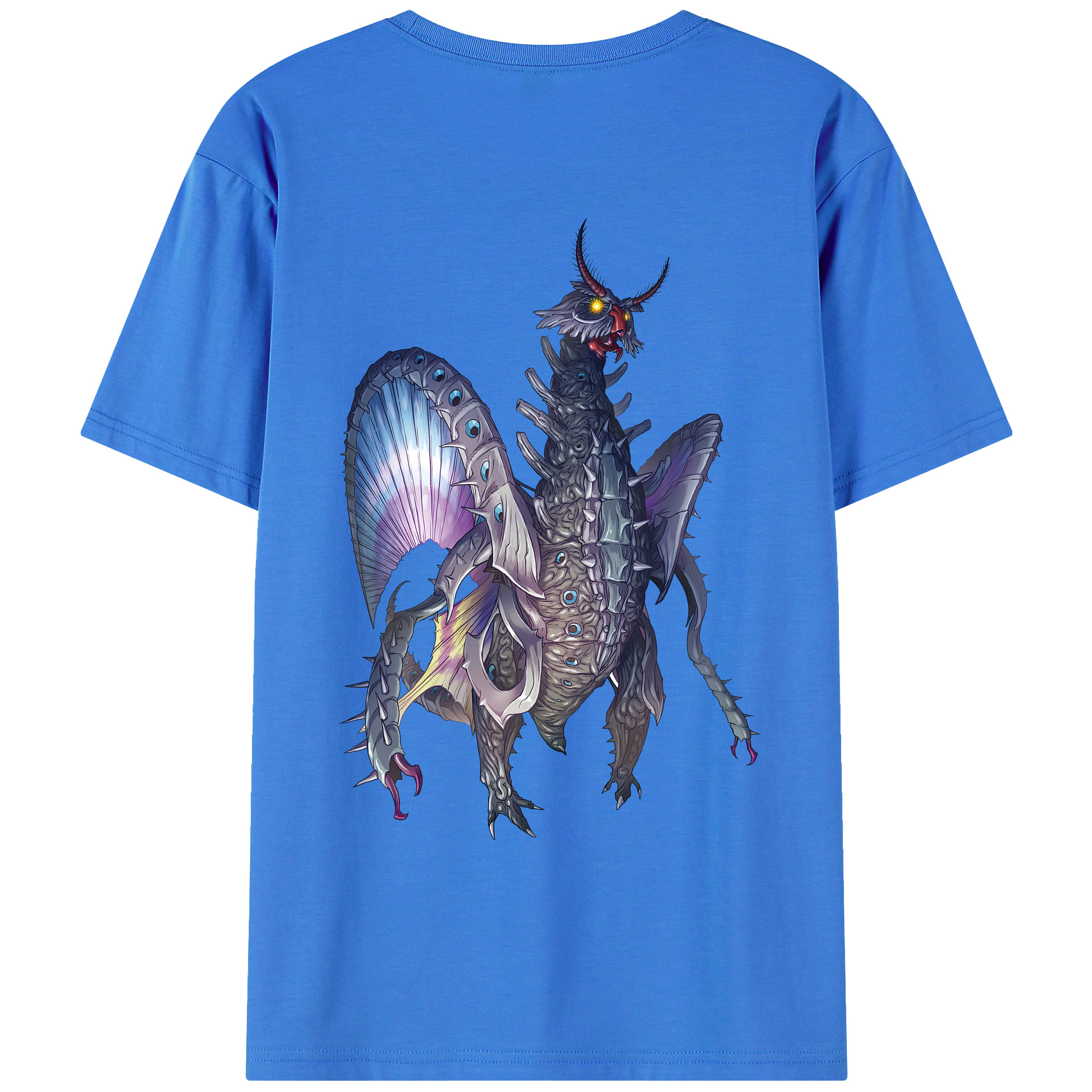 （画像用） ウルトラマン Ultraman 綿100％ メンズ半袖Tシャツ（バックプリント） 通気性