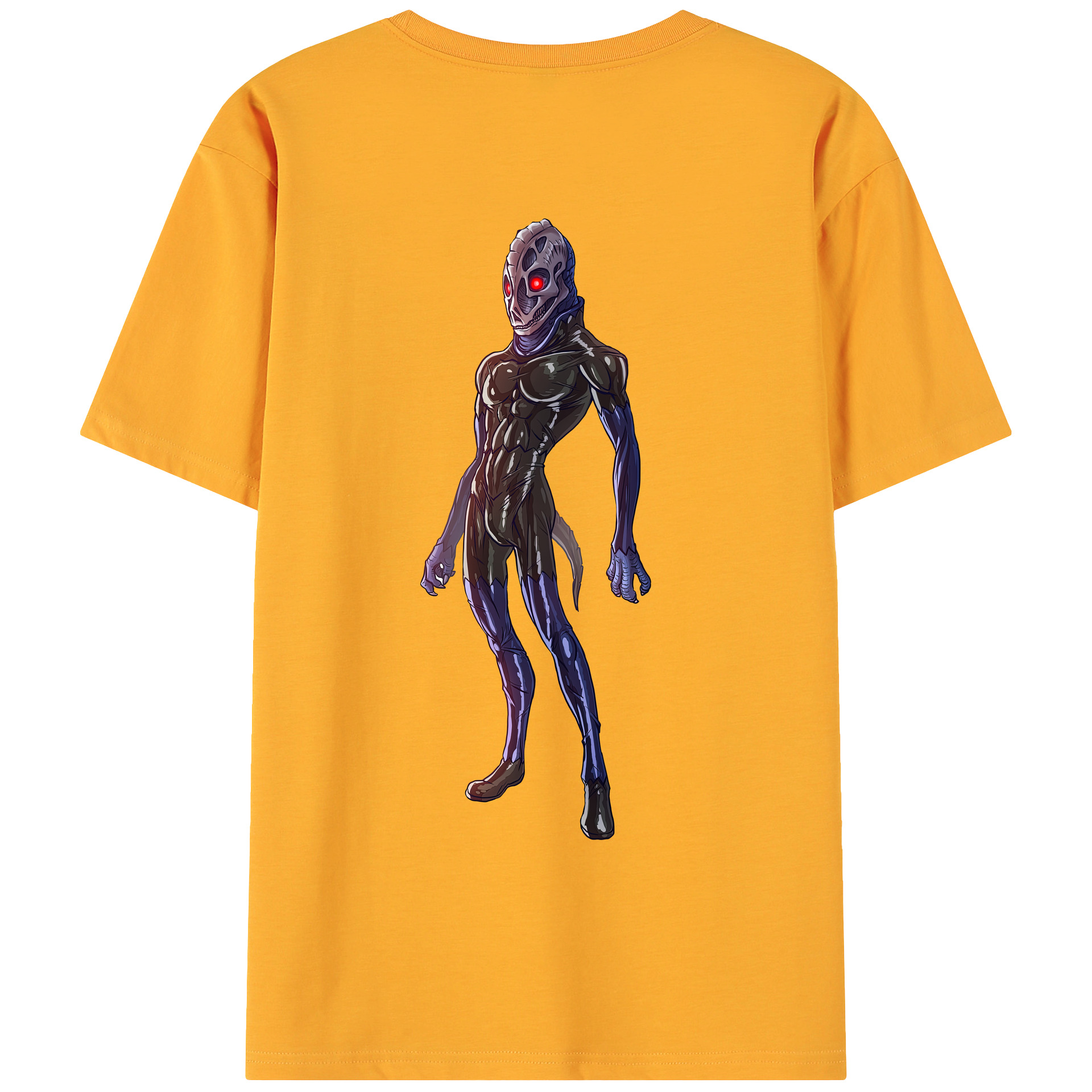 （画像用） ウルトラマン Ultraman 綿100％ メンズ半袖Tシャツ（バックプリント） 通気性