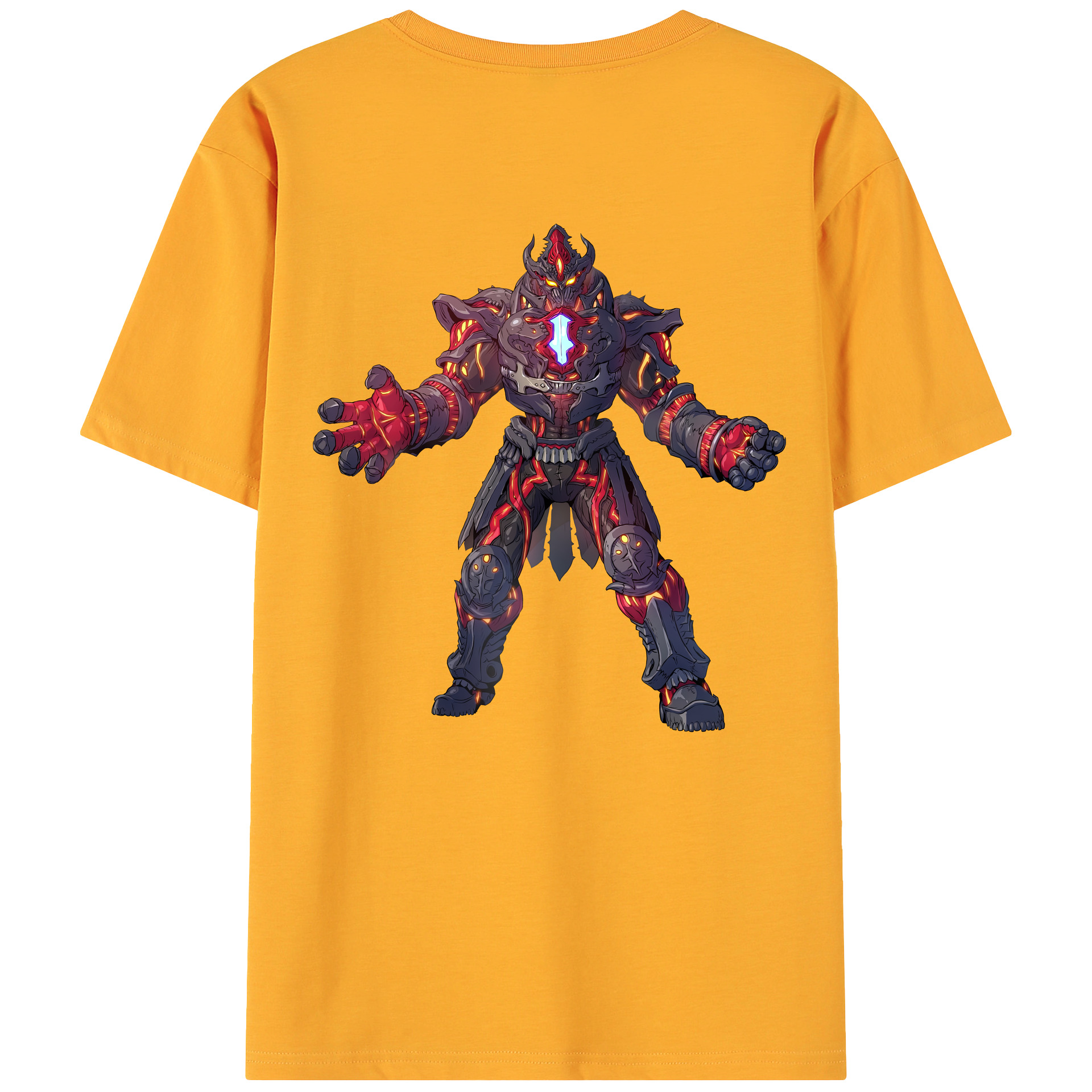（画像用） ウルトラマン Ultraman 綿100％ メンズ半袖Tシャツ（バックプリント） 通気性