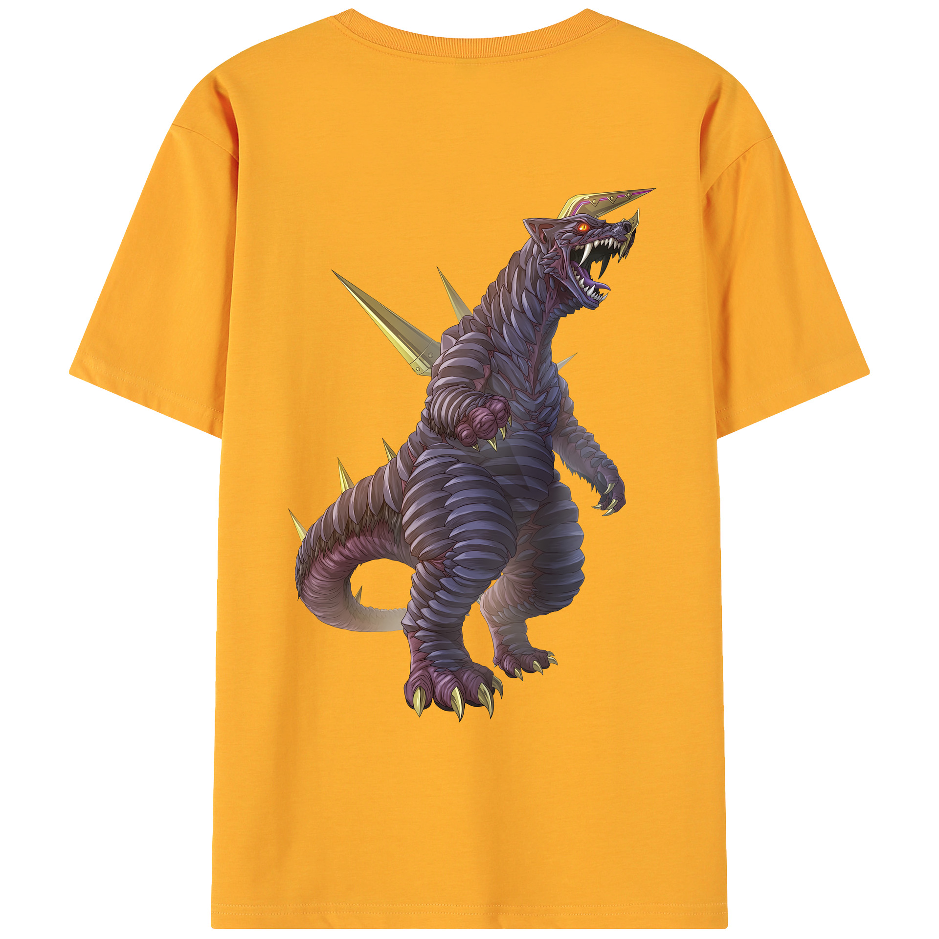 （画像用） ウルトラマン Ultraman 綿100％ メンズ半袖Tシャツ（バックプリント） 通気性