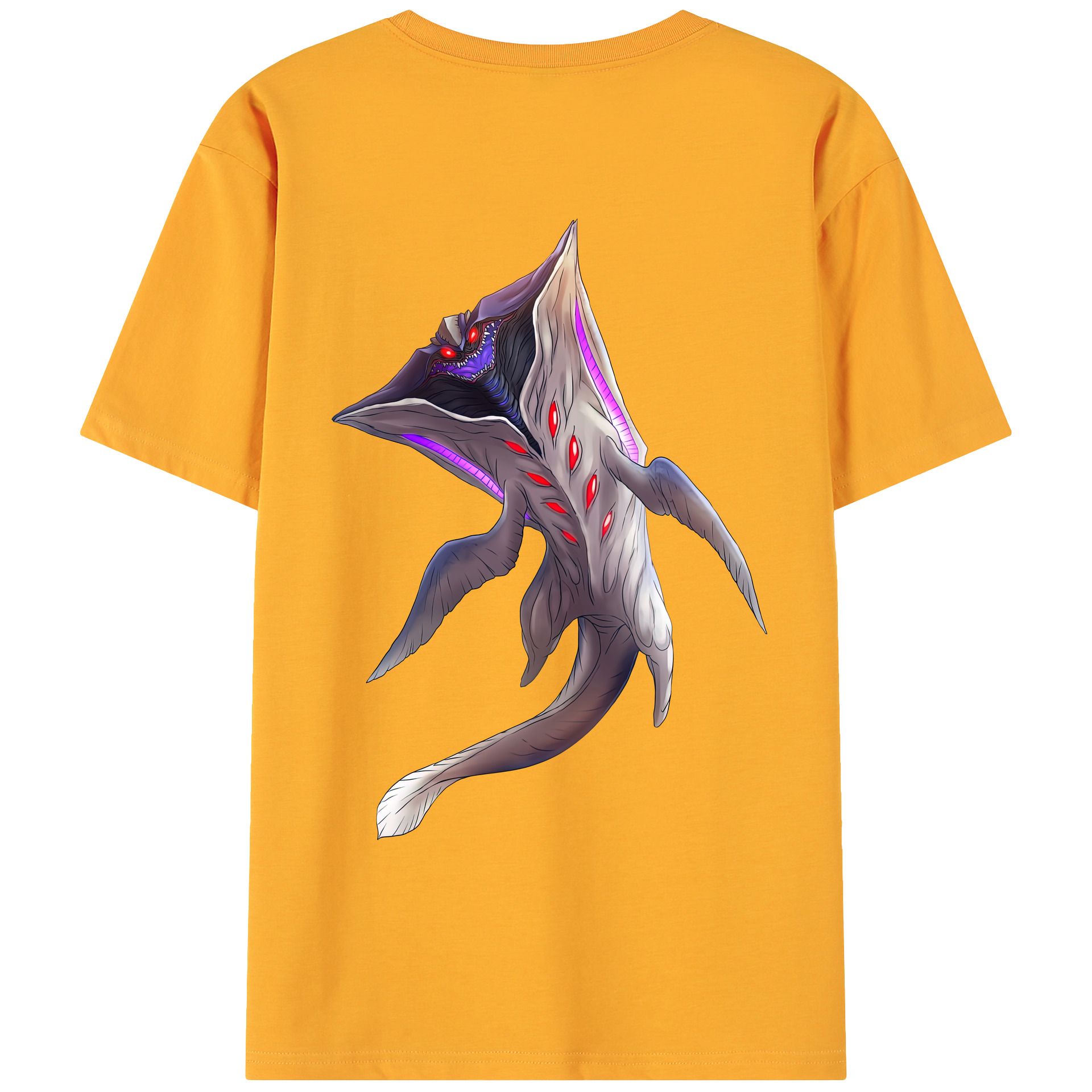 （画像用） ウルトラマン Ultraman 綿100％ メンズ半袖Tシャツ（バックプリント） 通気性