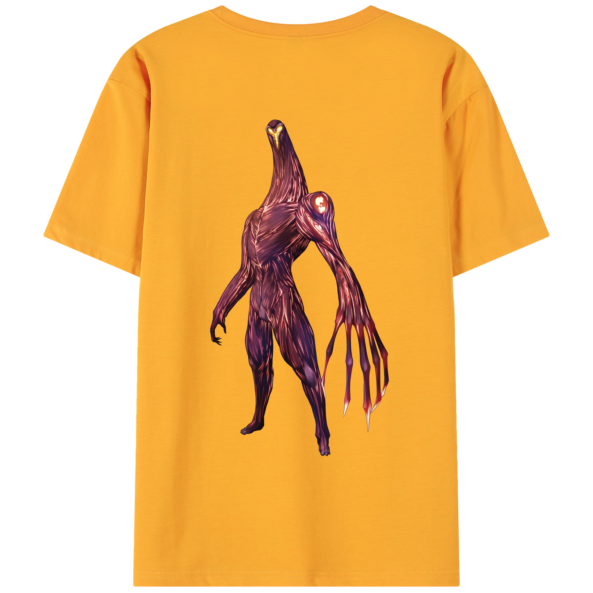 （画像用） ウルトラマン Ultraman 綿100％ メンズ半袖Tシャツ（バックプリント） 通気性