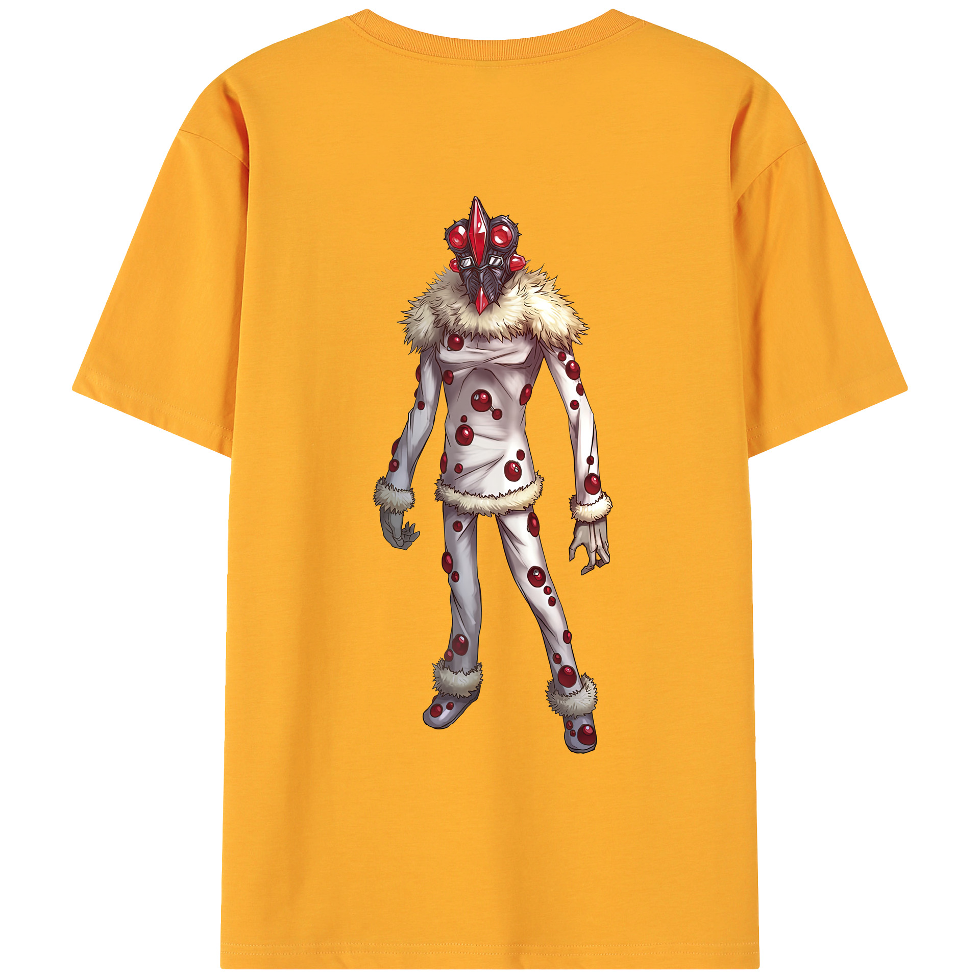 （画像用） ウルトラマン Ultraman 綿100％ メンズ半袖Tシャツ（バックプリント） 通気性