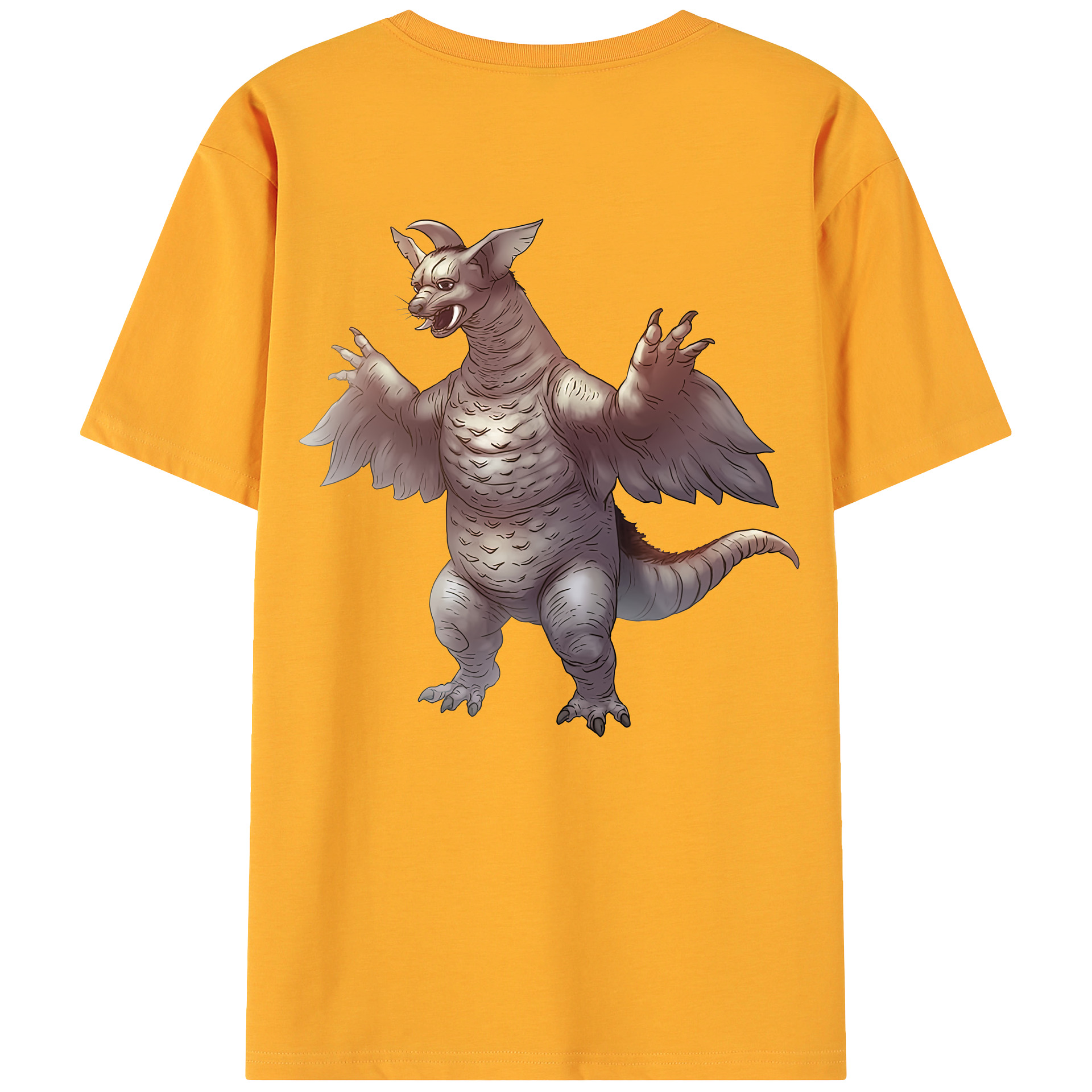 （画像用） ウルトラマン Ultraman 綿100％ メンズ半袖Tシャツ（バックプリント） 通気性