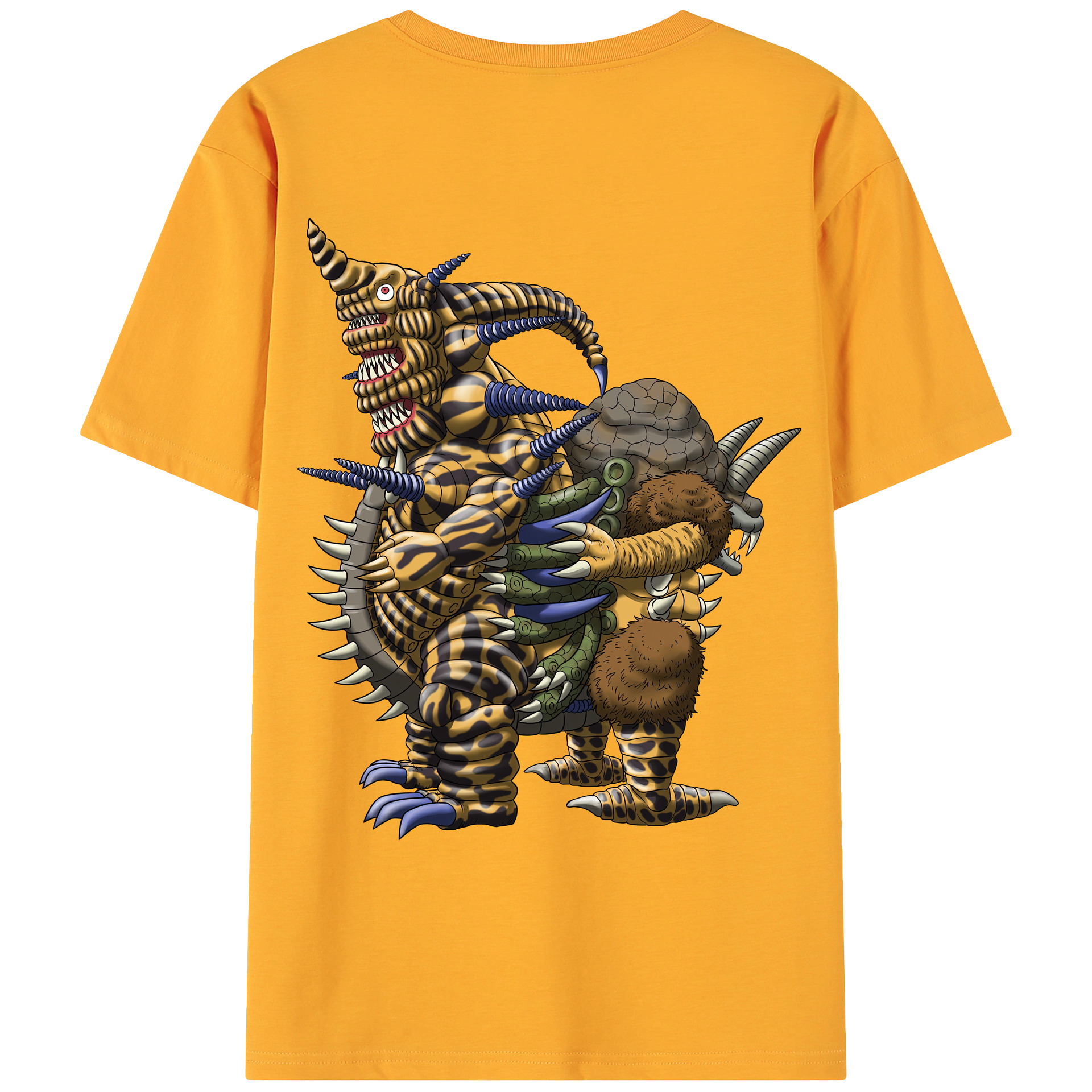 （画像用） ウルトラマン Ultraman 綿100％ メンズ半袖Tシャツ（バックプリント） 通気性