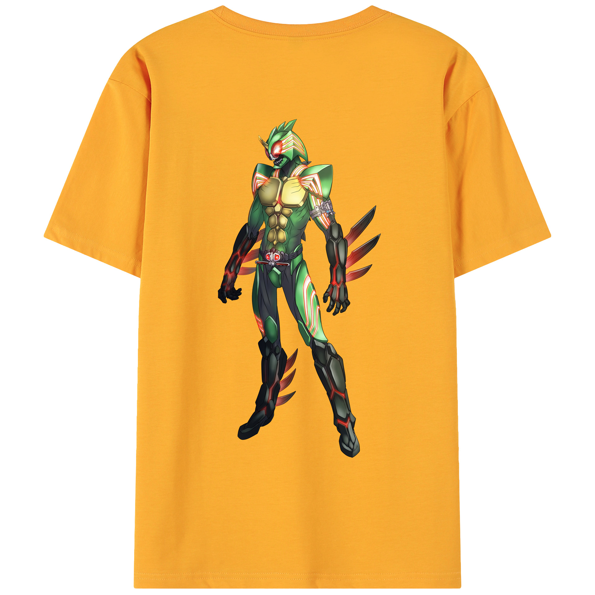 （画像用） ウルトラマン Ultraman 綿100％ メンズ半袖Tシャツ（バックプリント） 通気性