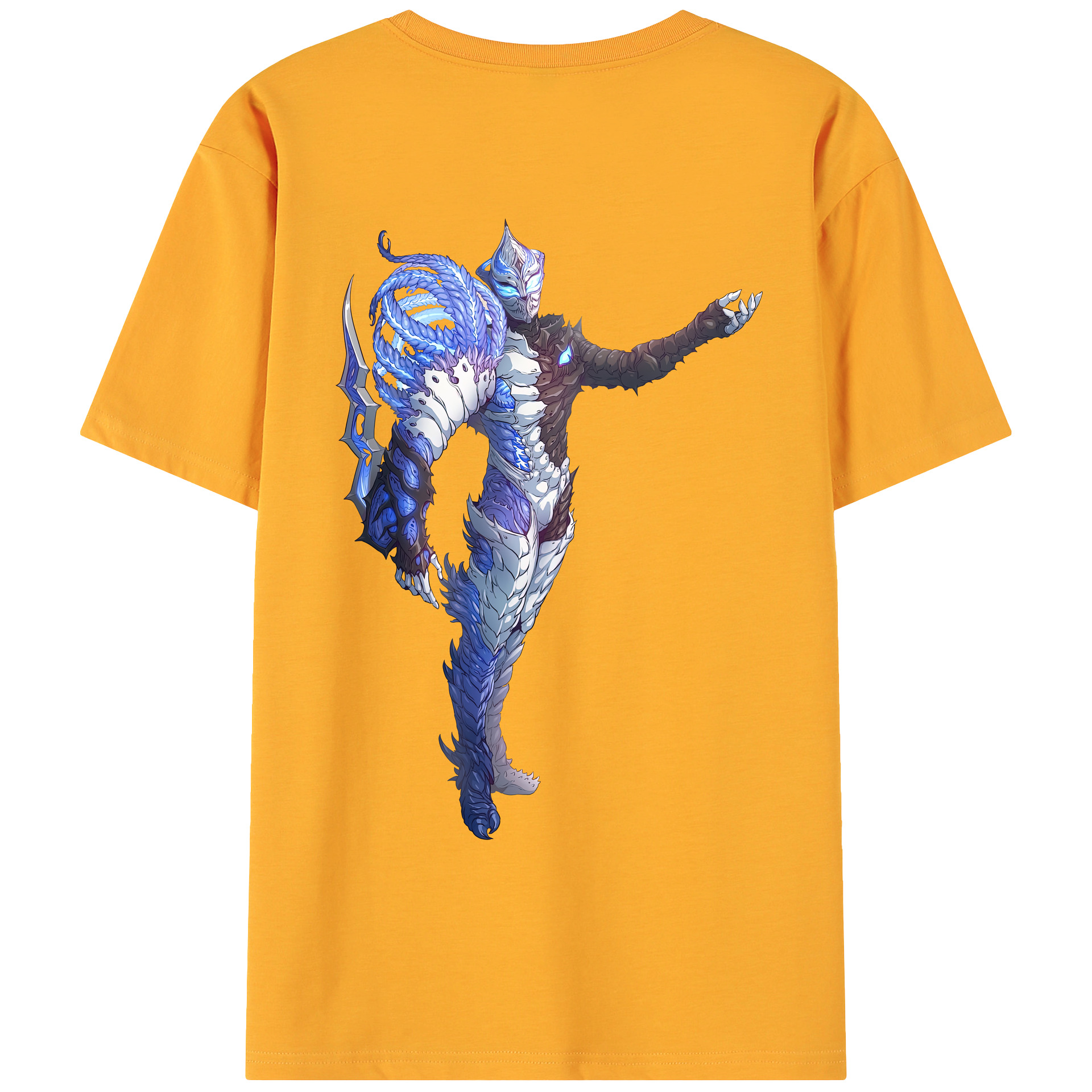 （画像用） ウルトラマン Ultraman 綿100％ メンズ半袖Tシャツ（バックプリント） 通気性