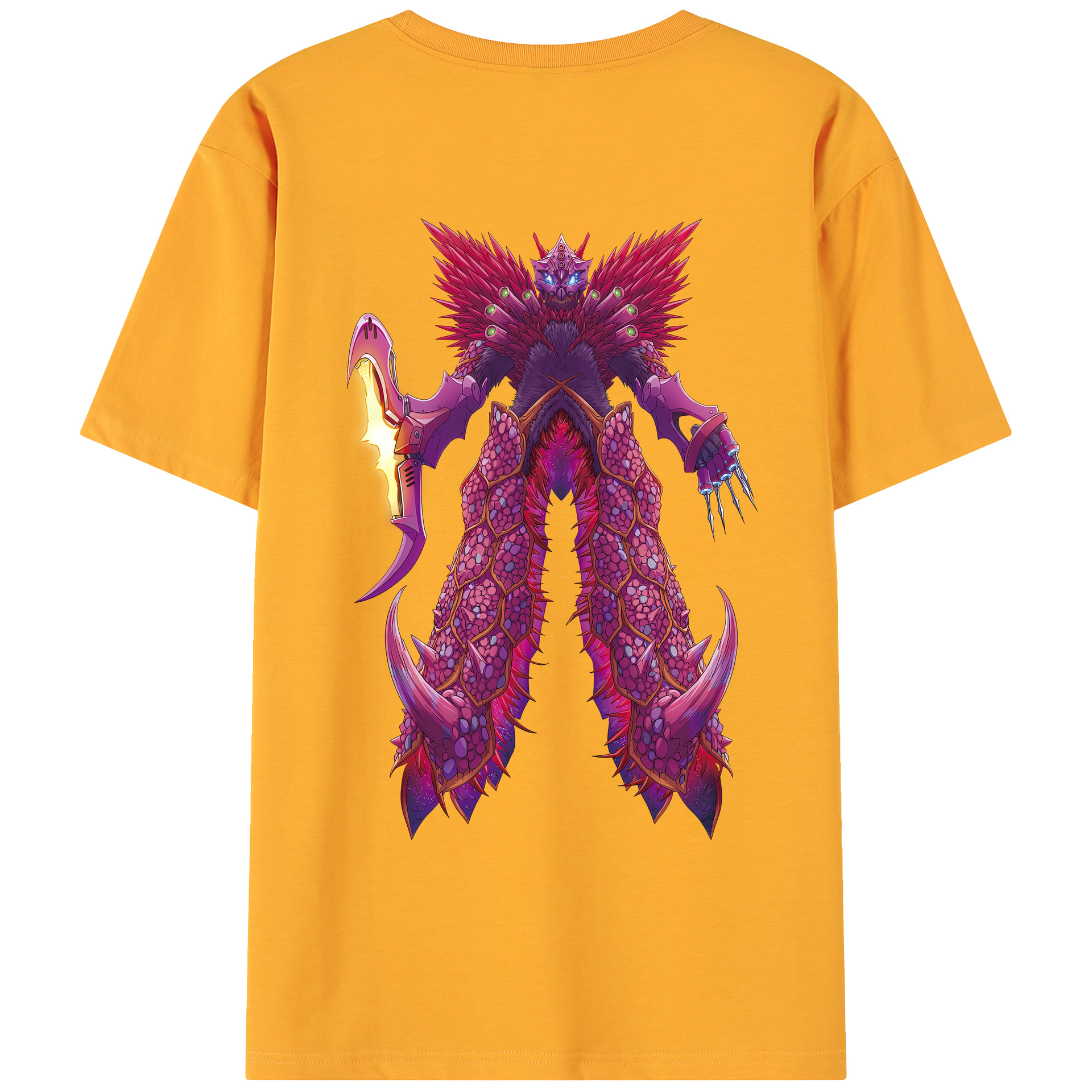 （画像用） ウルトラマン Ultraman 綿100％ メンズ半袖Tシャツ（バックプリント） 通気性