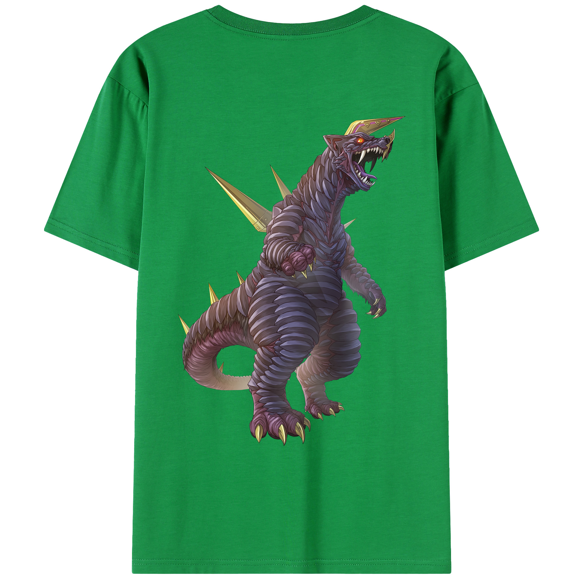 （画像用） ウルトラマン Ultraman 綿100％ メンズ半袖Tシャツ（バックプリント） 通気性