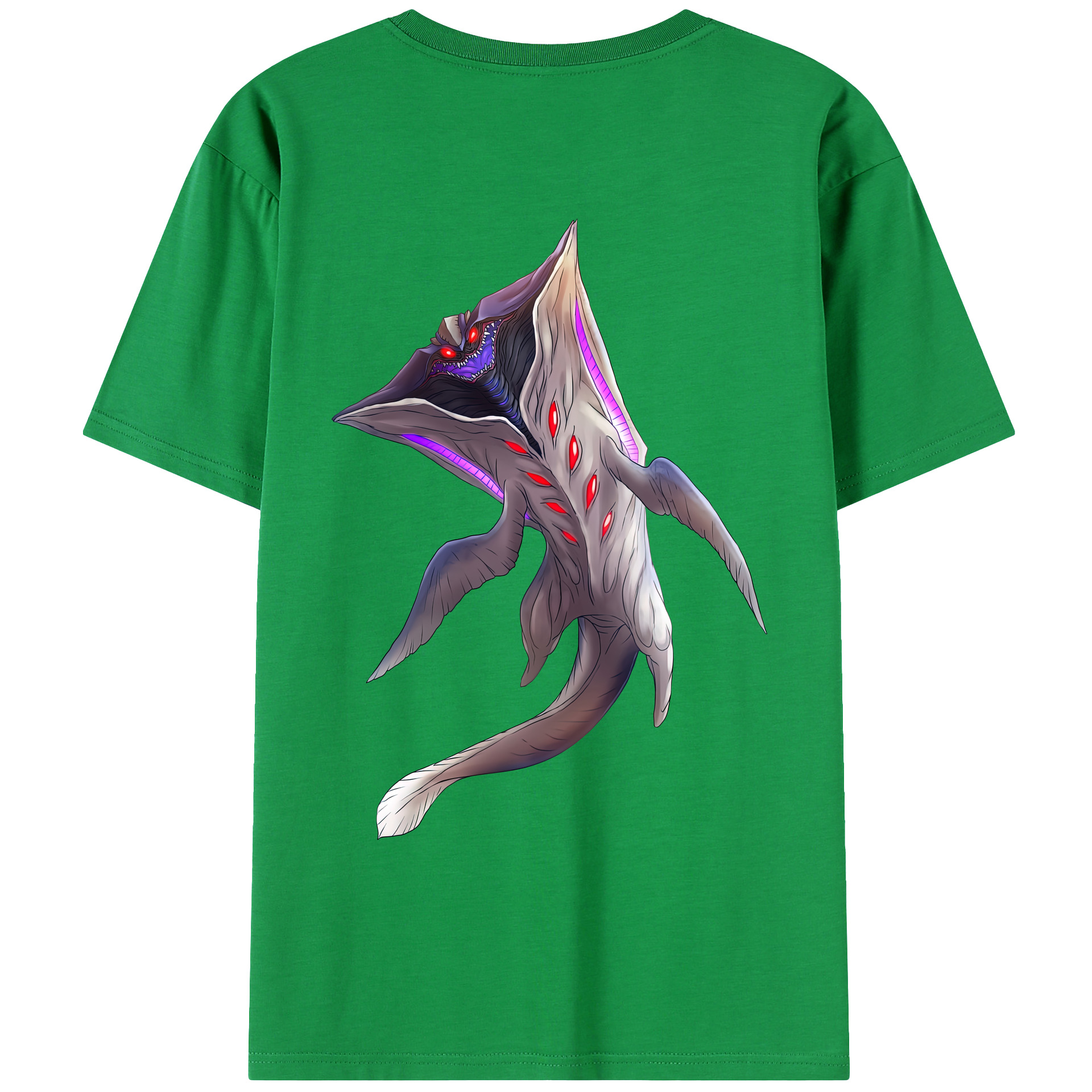 （画像用） ウルトラマン Ultraman 綿100％ メンズ半袖Tシャツ（バックプリント） 通気性