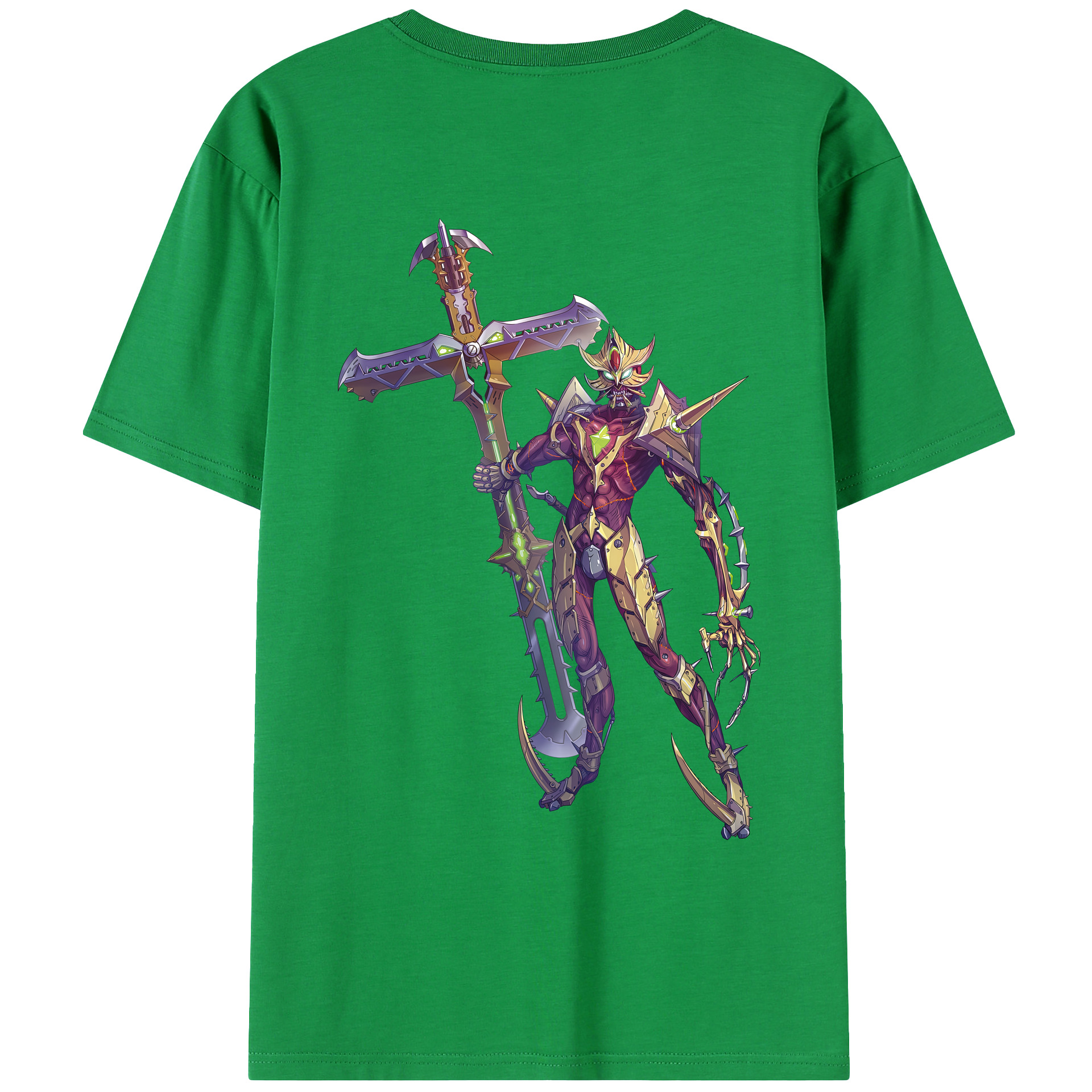 （画像用） ウルトラマン Ultraman 綿100％ メンズ半袖Tシャツ（バックプリント） 通気性