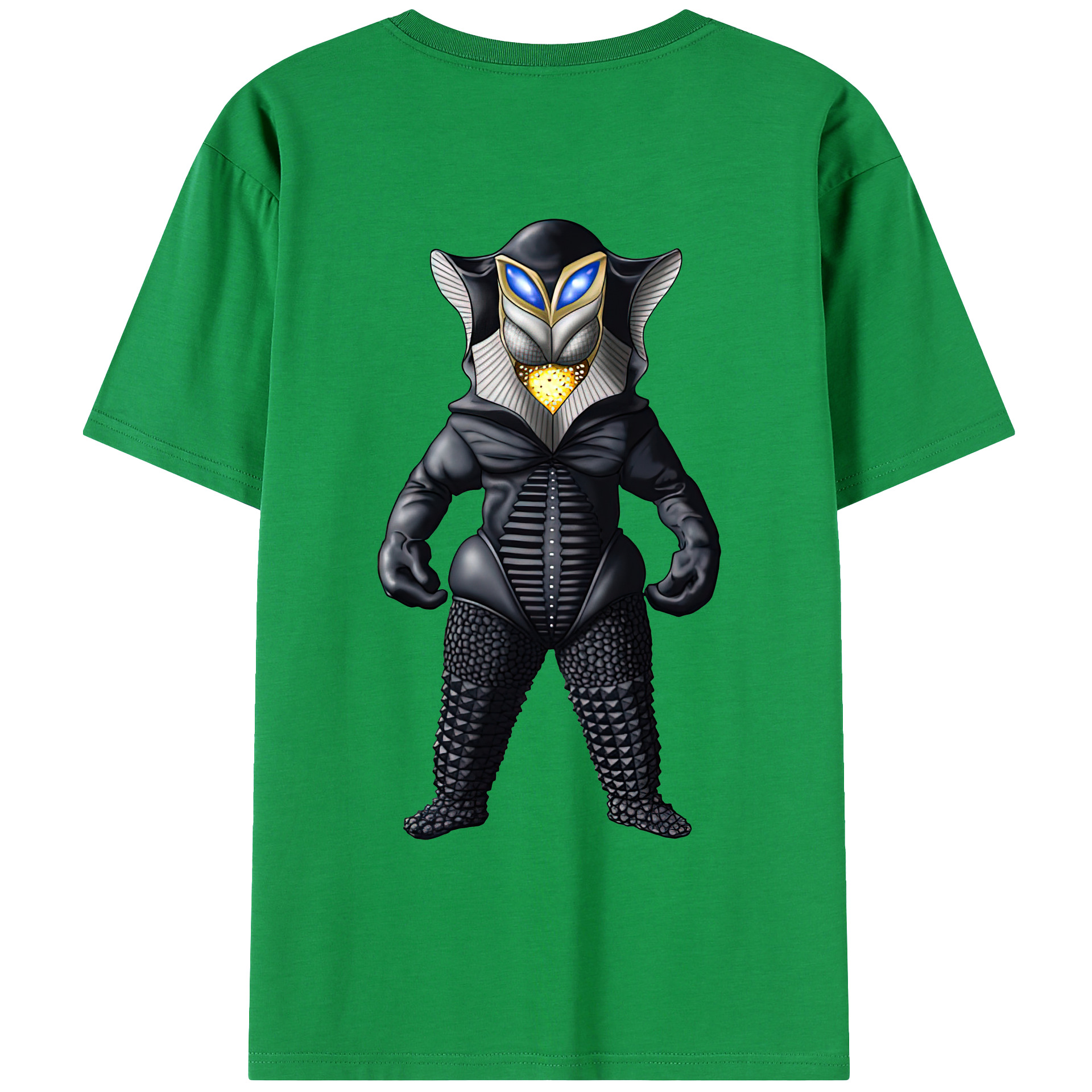 （画像用） ウルトラマン Ultraman 綿100％ メンズ半袖Tシャツ（バックプリント） 通気性