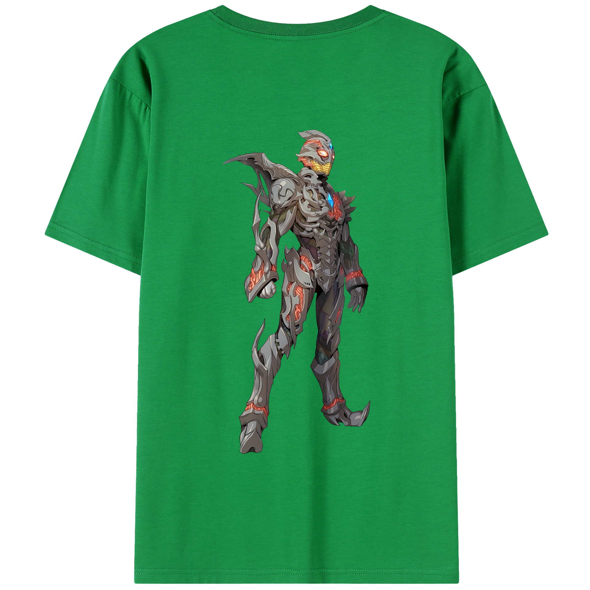 （画像用） ウルトラマン Ultraman 綿100％ メンズ半袖Tシャツ（バックプリント） 通気性