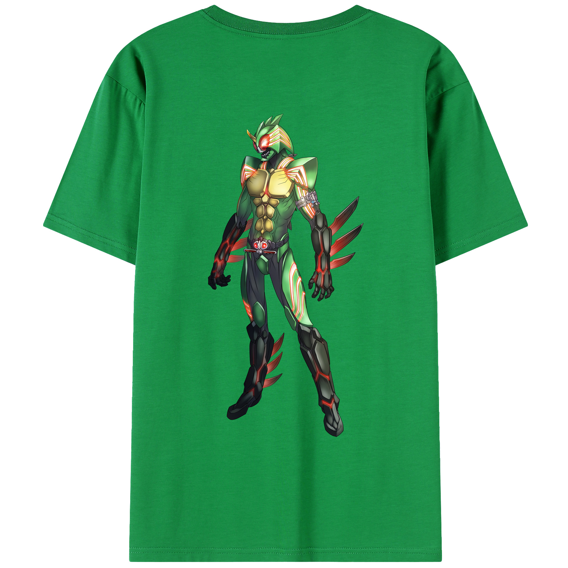 （画像用） ウルトラマン Ultraman 綿100％ メンズ半袖Tシャツ（バックプリント） 通気性