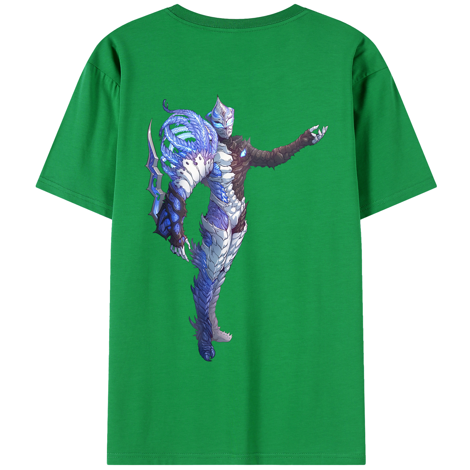 （画像用） ウルトラマン Ultraman 綿100％ メンズ半袖Tシャツ（バックプリント） 通気性