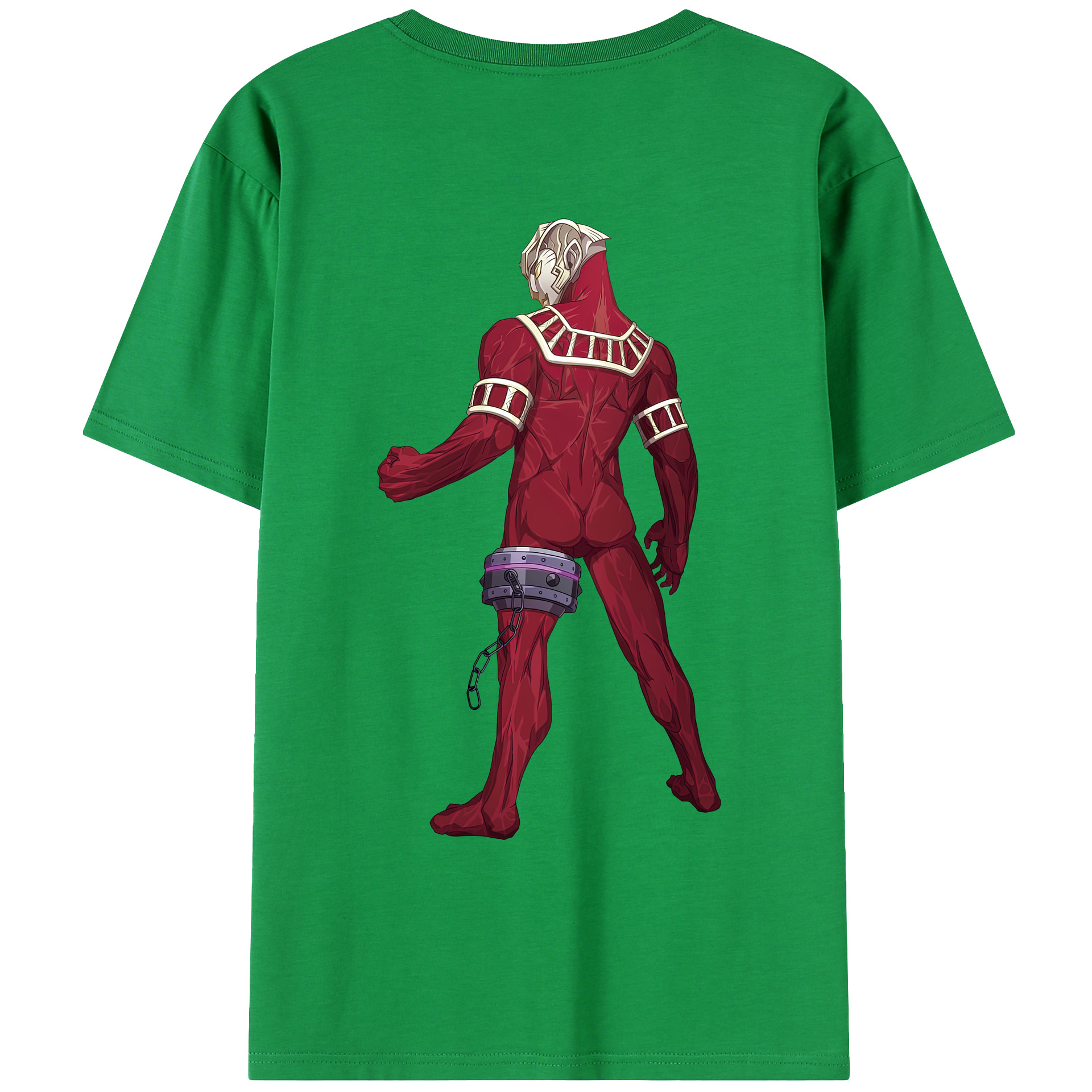 （画像用） ウルトラマン Ultraman 綿100％ メンズ半袖Tシャツ（バックプリント） 通気性