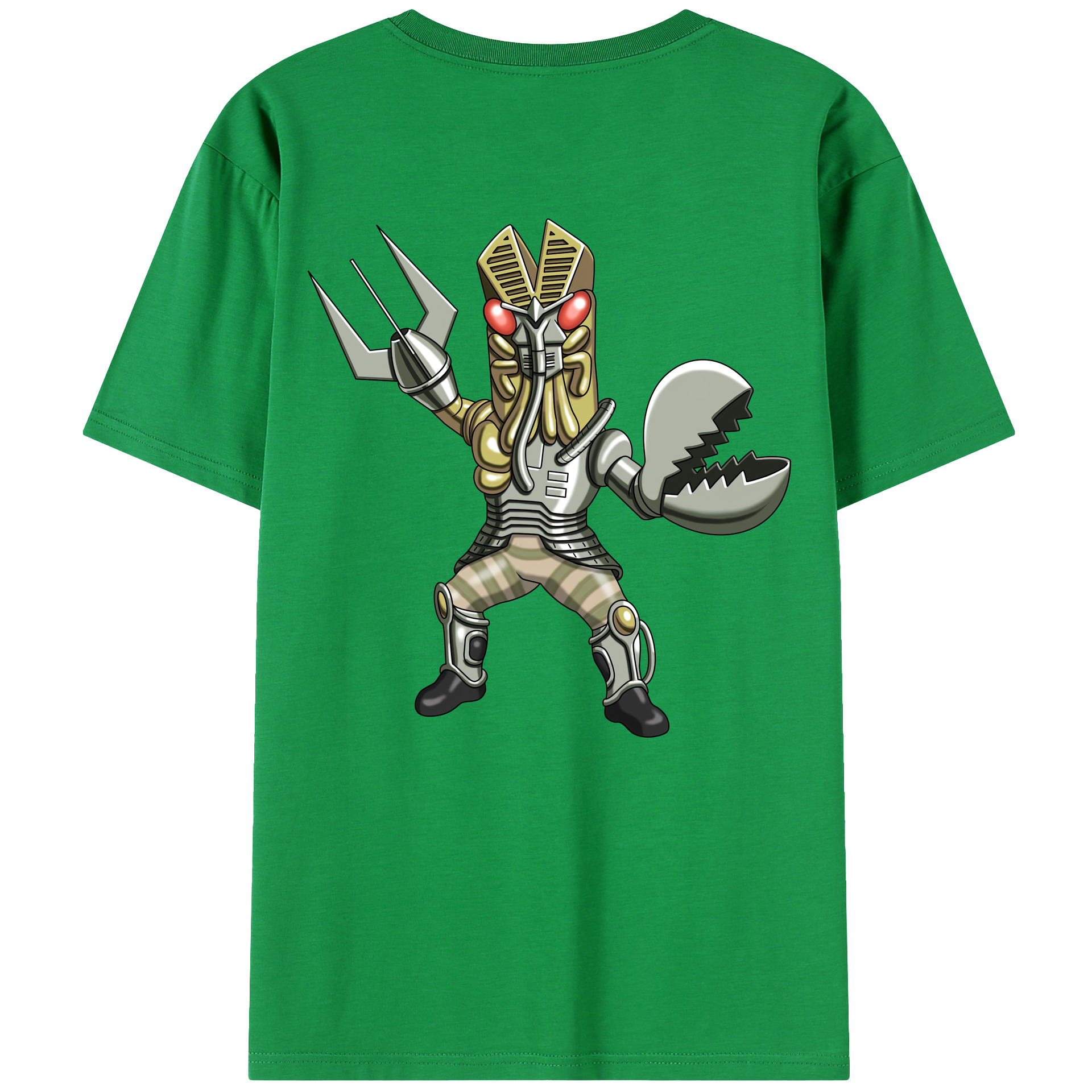 （画像用） ウルトラマン Ultraman 綿100％ メンズ半袖Tシャツ（バックプリント） 通気性