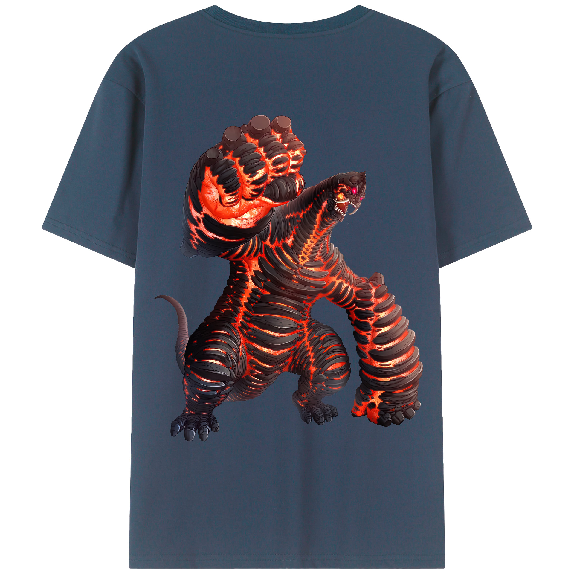 （画像用） ウルトラマン Ultraman 綿100％ メンズ半袖Tシャツ（バックプリント） 通気性