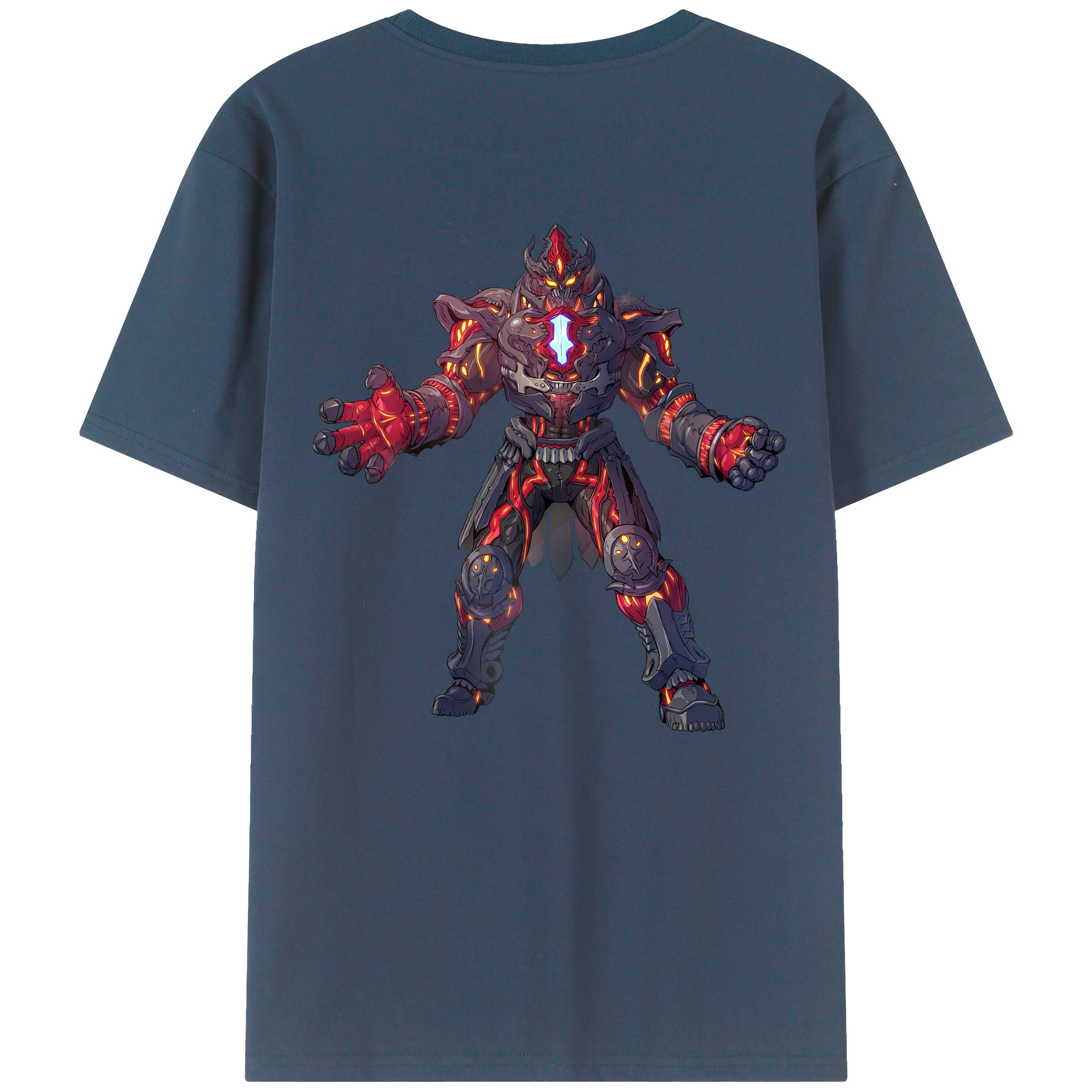 （画像用） ウルトラマン Ultraman 綿100％ メンズ半袖Tシャツ（バックプリント） 通気性