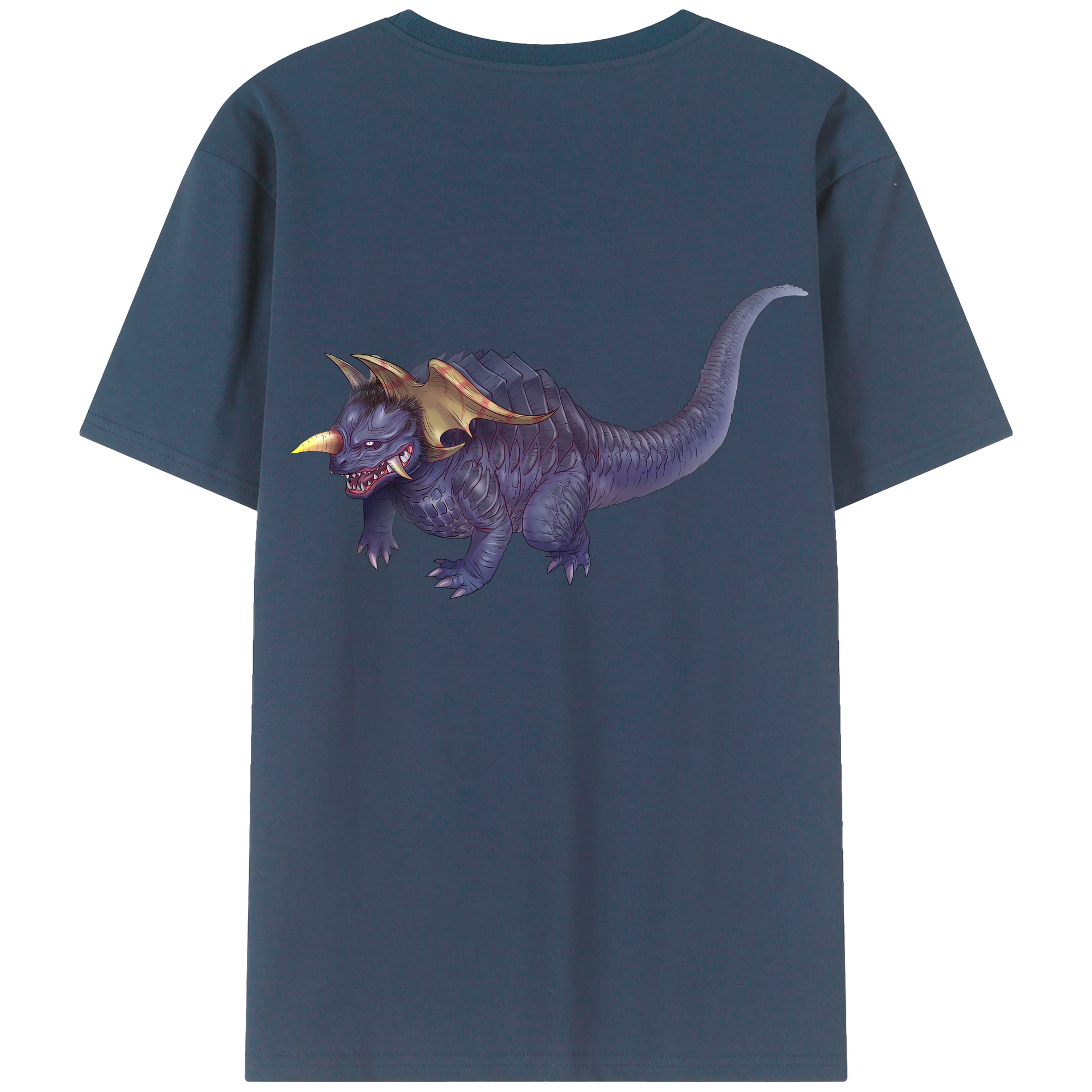 （画像用） ウルトラマン Ultraman 綿100％ メンズ半袖Tシャツ（バックプリント） 通気性