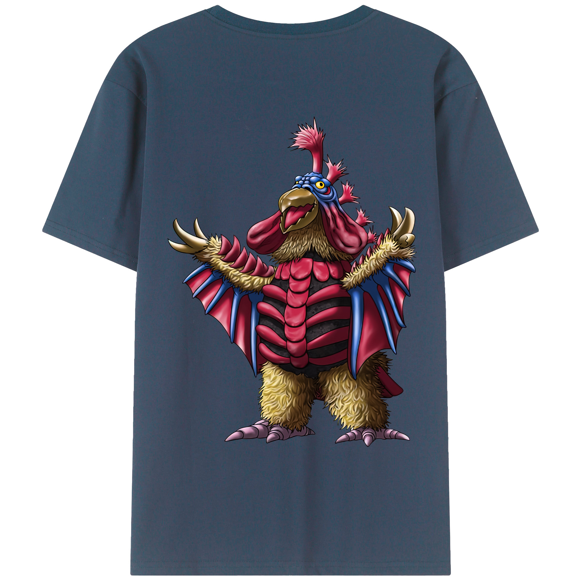 （画像用） ウルトラマン Ultraman 綿100％ メンズ半袖Tシャツ（バックプリント） 通気性
