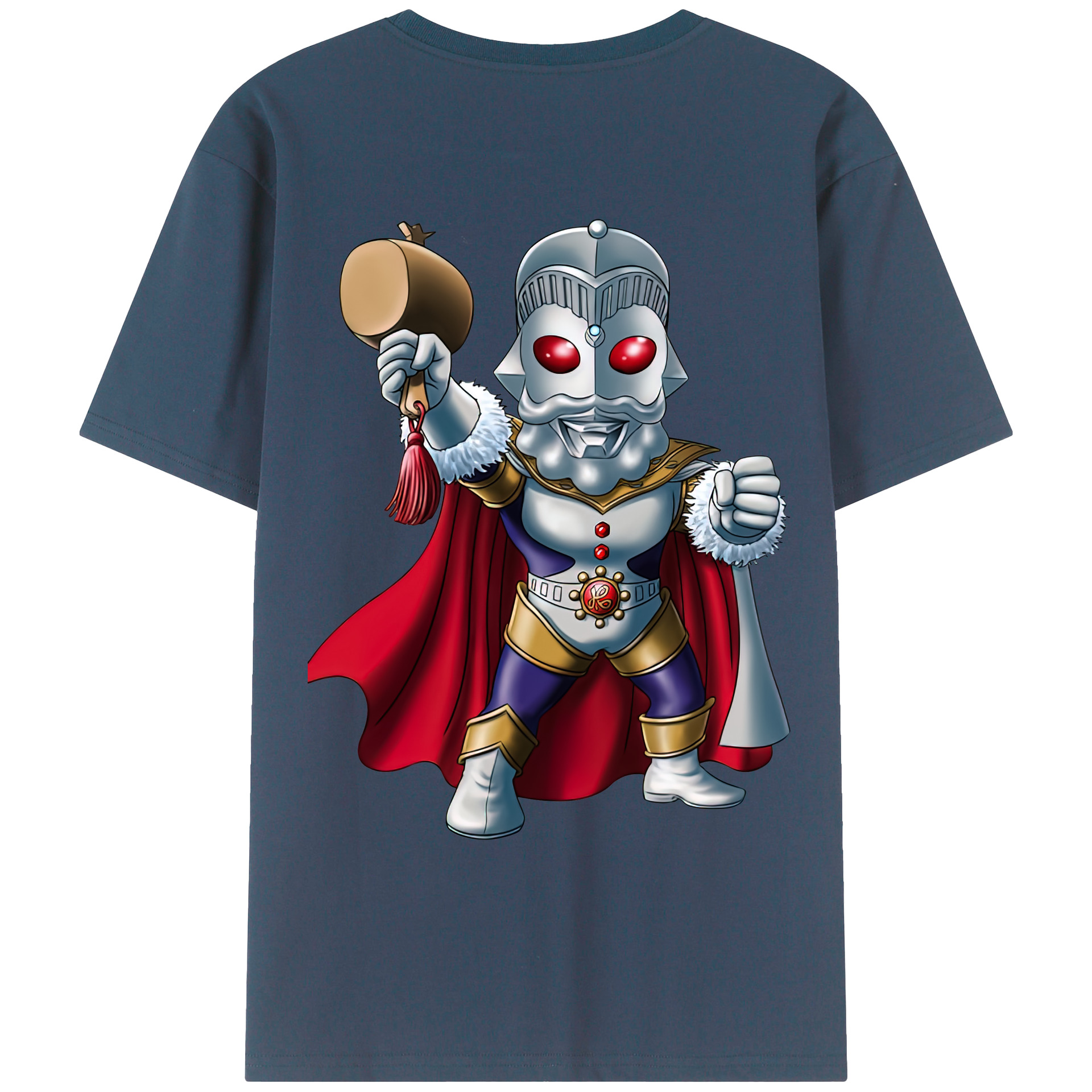 （画像用） ウルトラマン Ultraman 綿100％ メンズ半袖Tシャツ（バックプリント） 通気性