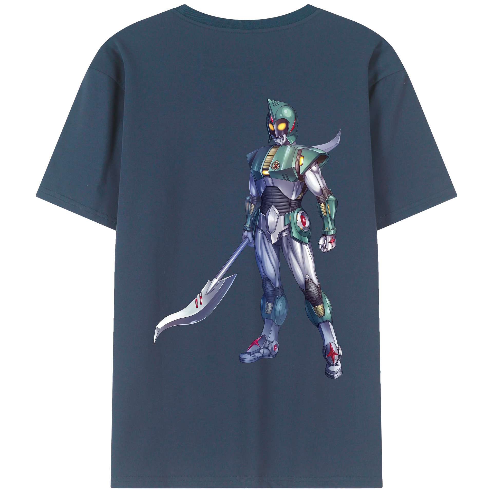 （画像用） ウルトラマン Ultraman 綿100％ メンズ半袖Tシャツ（バックプリント） 通気性
