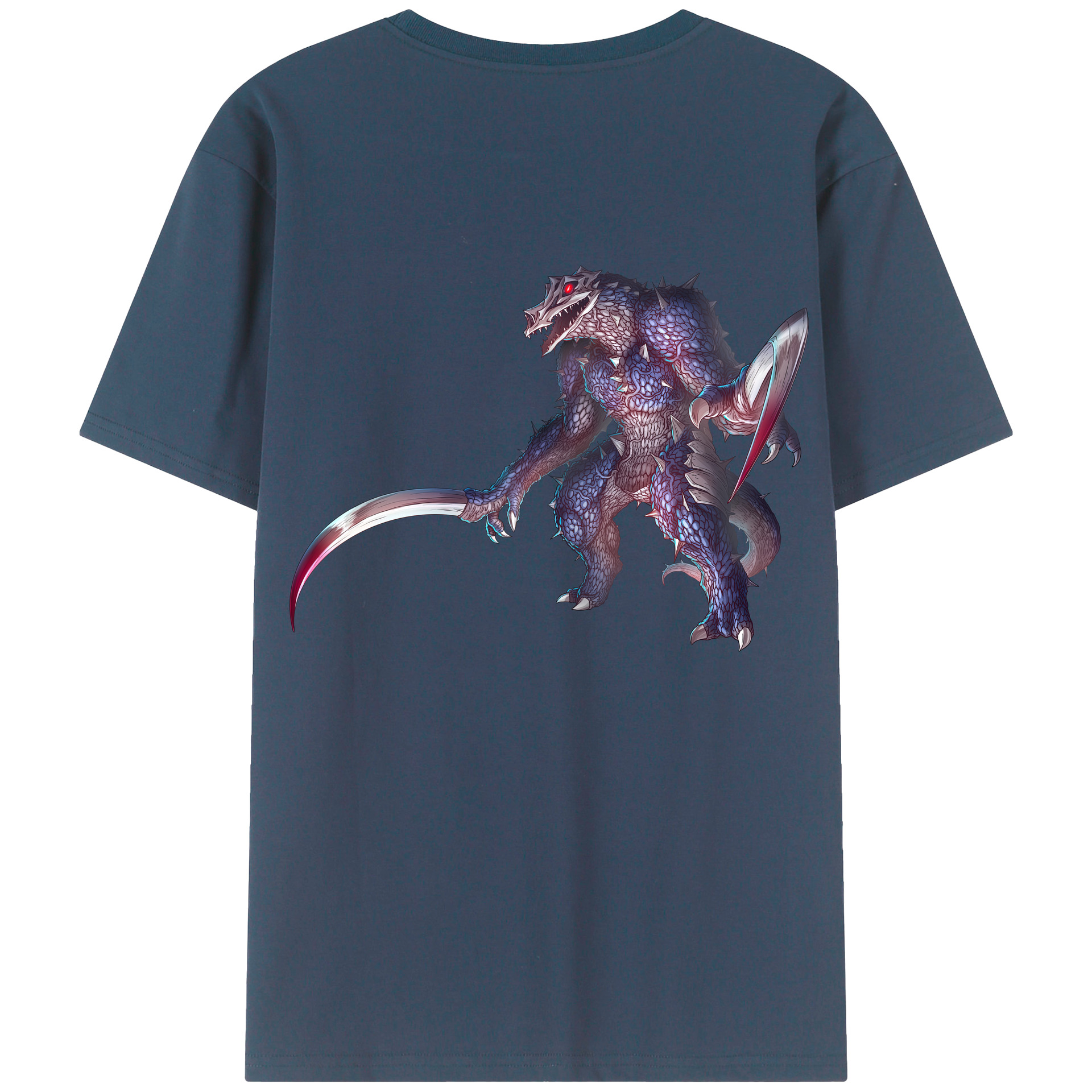（画像用） ウルトラマン Ultraman 綿100％ メンズ半袖Tシャツ（バックプリント） 通気性