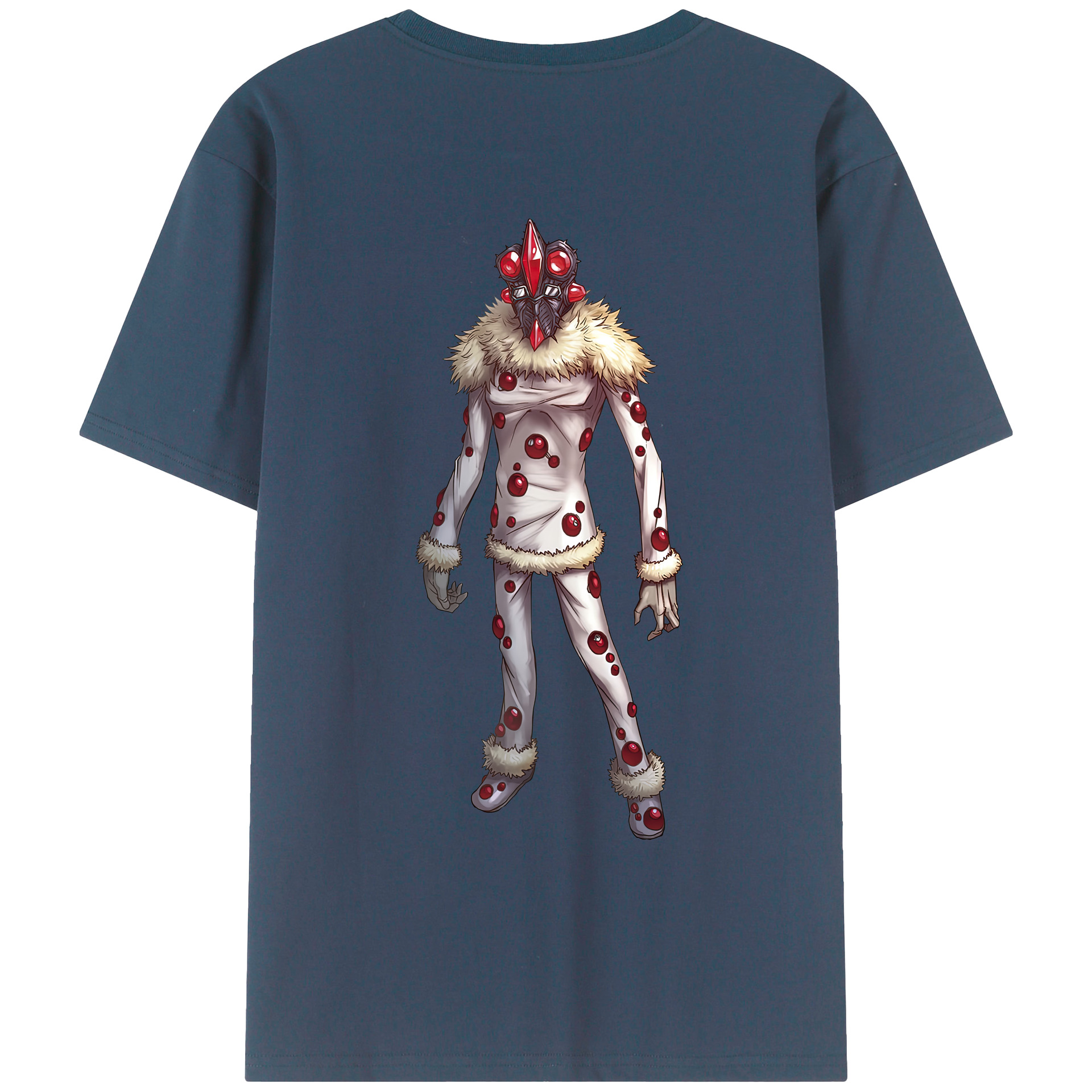 （画像用） ウルトラマン Ultraman 綿100％ メンズ半袖Tシャツ（バックプリント） 通気性