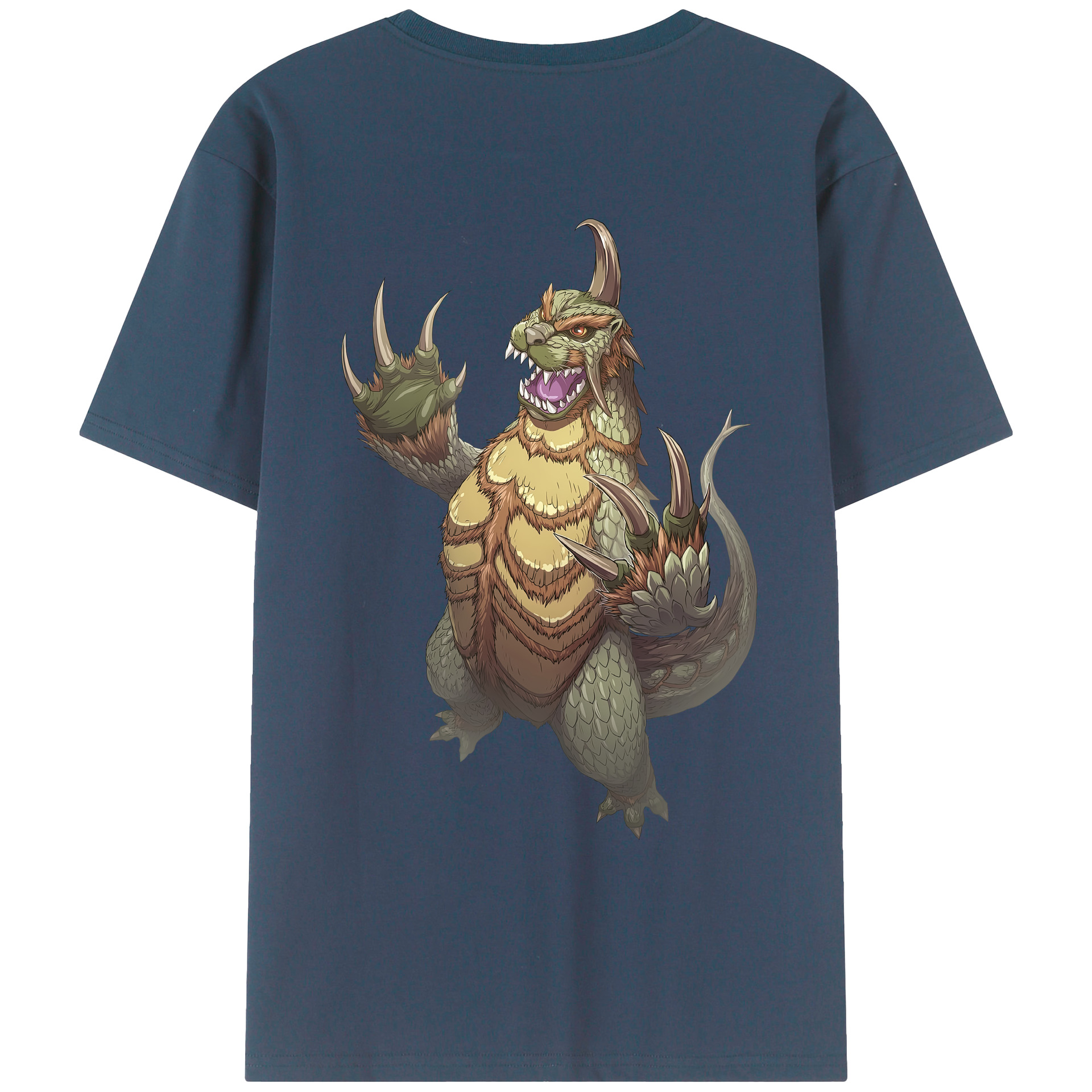 （画像用） ウルトラマン Ultraman 綿100％ メンズ半袖Tシャツ（バックプリント） 通気性