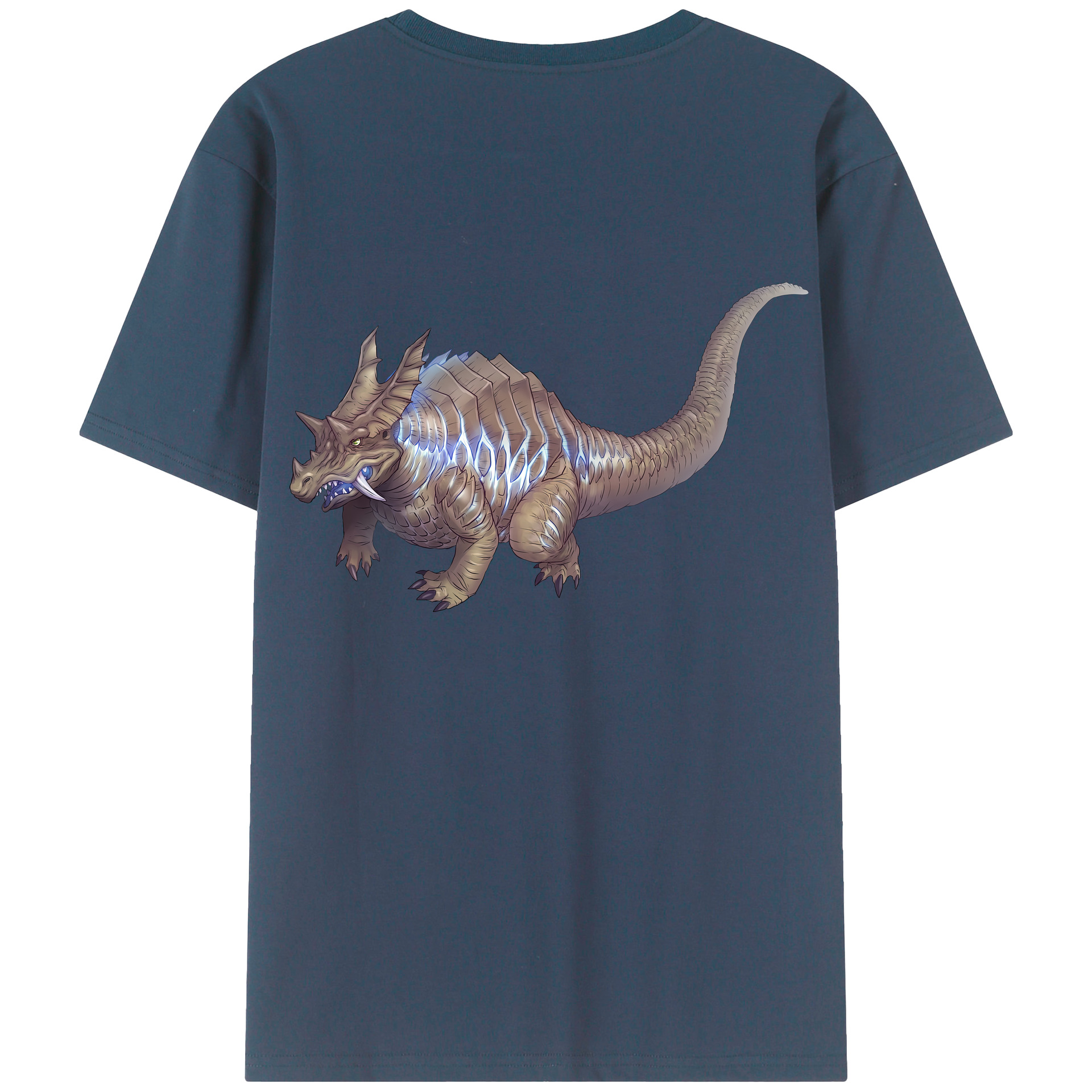 （画像用） ウルトラマン Ultraman 綿100％ メンズ半袖Tシャツ（バックプリント） 通気性