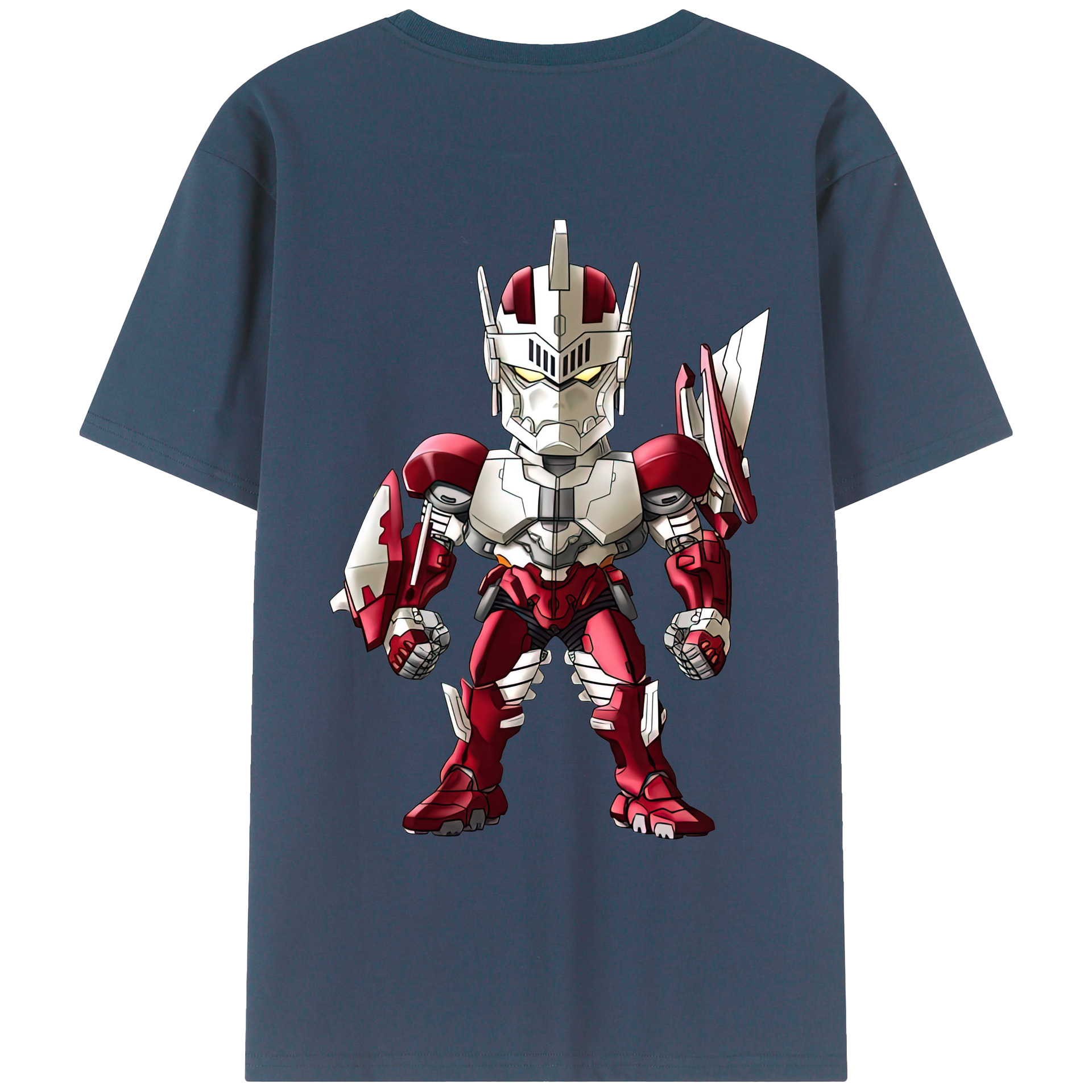 （画像用） ウルトラマン Ultraman 綿100％ メンズ半袖Tシャツ（バックプリント） 通気性