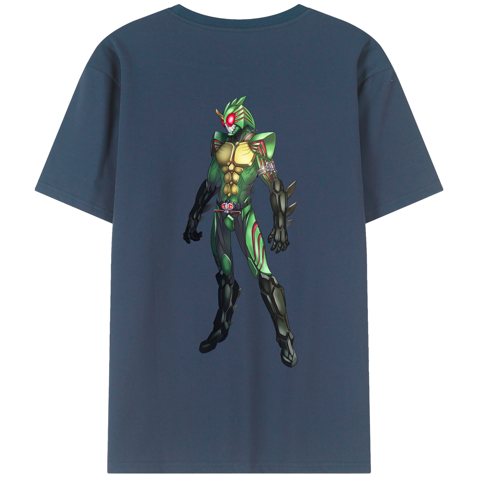 （画像用） ウルトラマン Ultraman 綿100％ メンズ半袖Tシャツ（バックプリント） 通気性