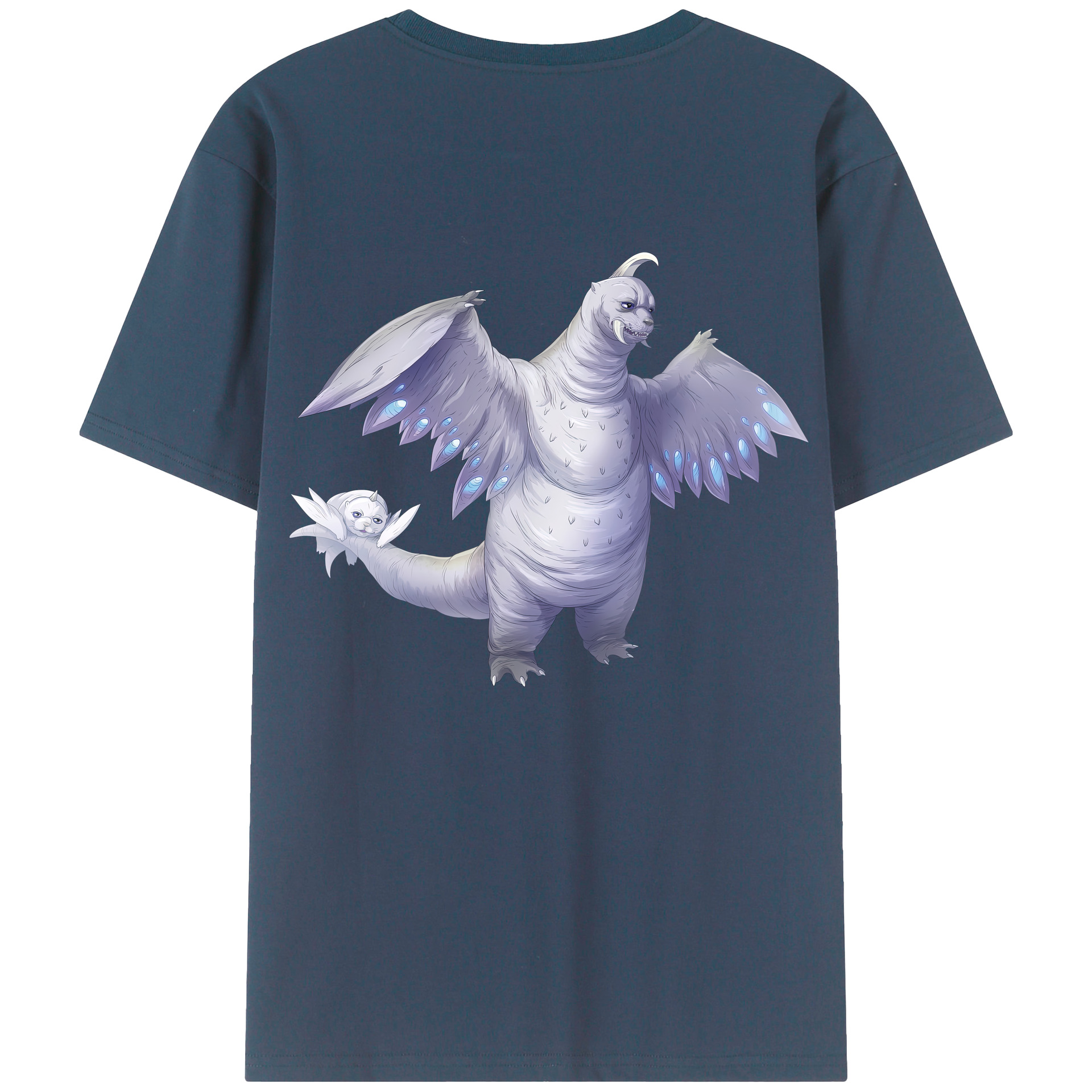 （画像用） ウルトラマン Ultraman 綿100％ メンズ半袖Tシャツ（バックプリント） 通気性
