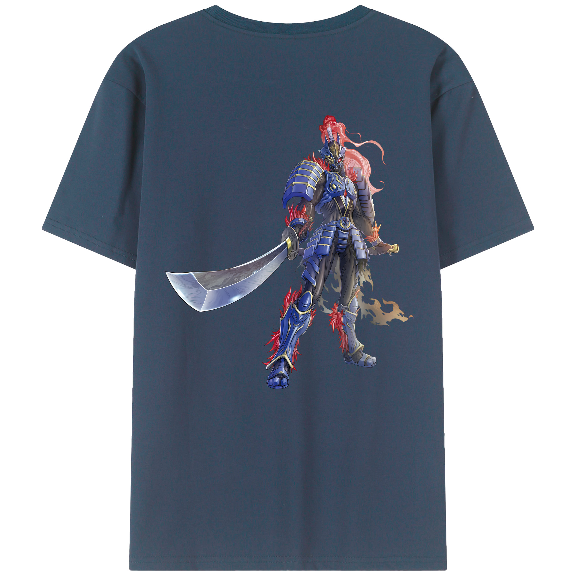 （画像用） ウルトラマン Ultraman 綿100％ メンズ半袖Tシャツ（バックプリント） 通気性